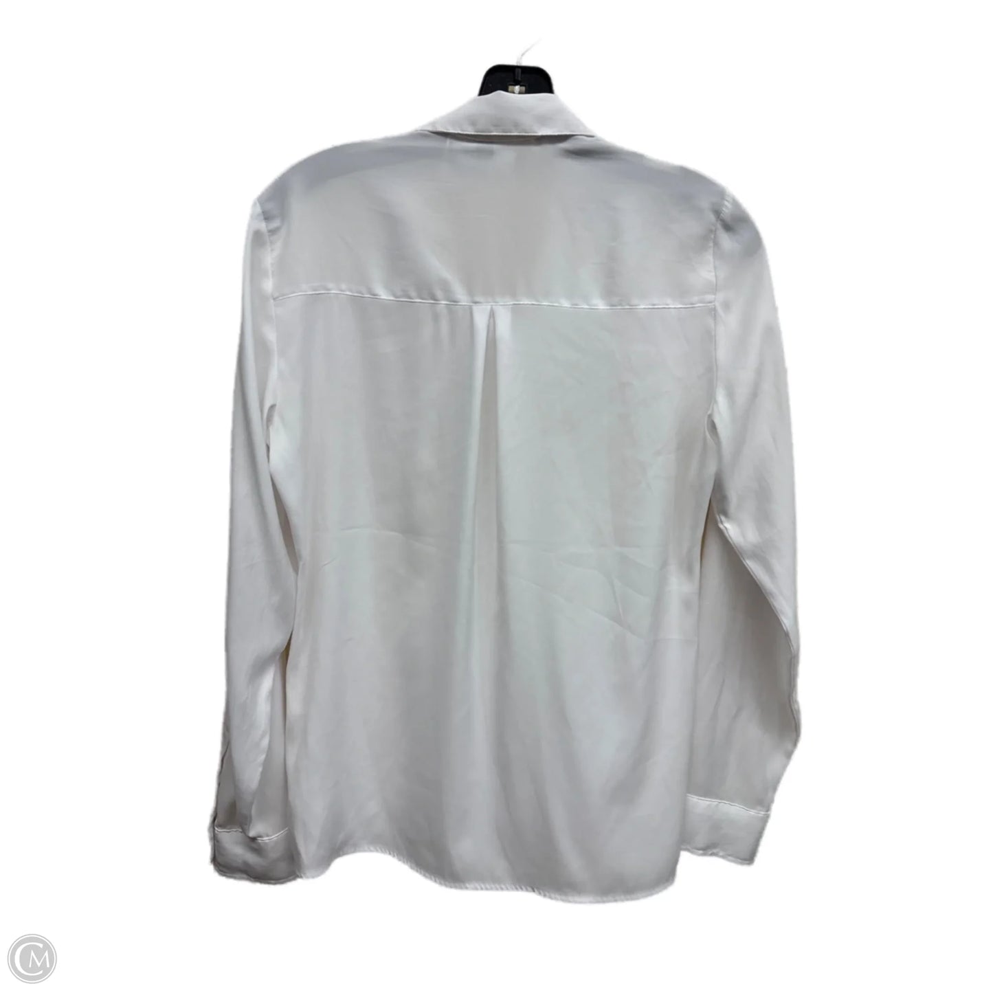 Top Long Sleeve By Express In White, Size: S