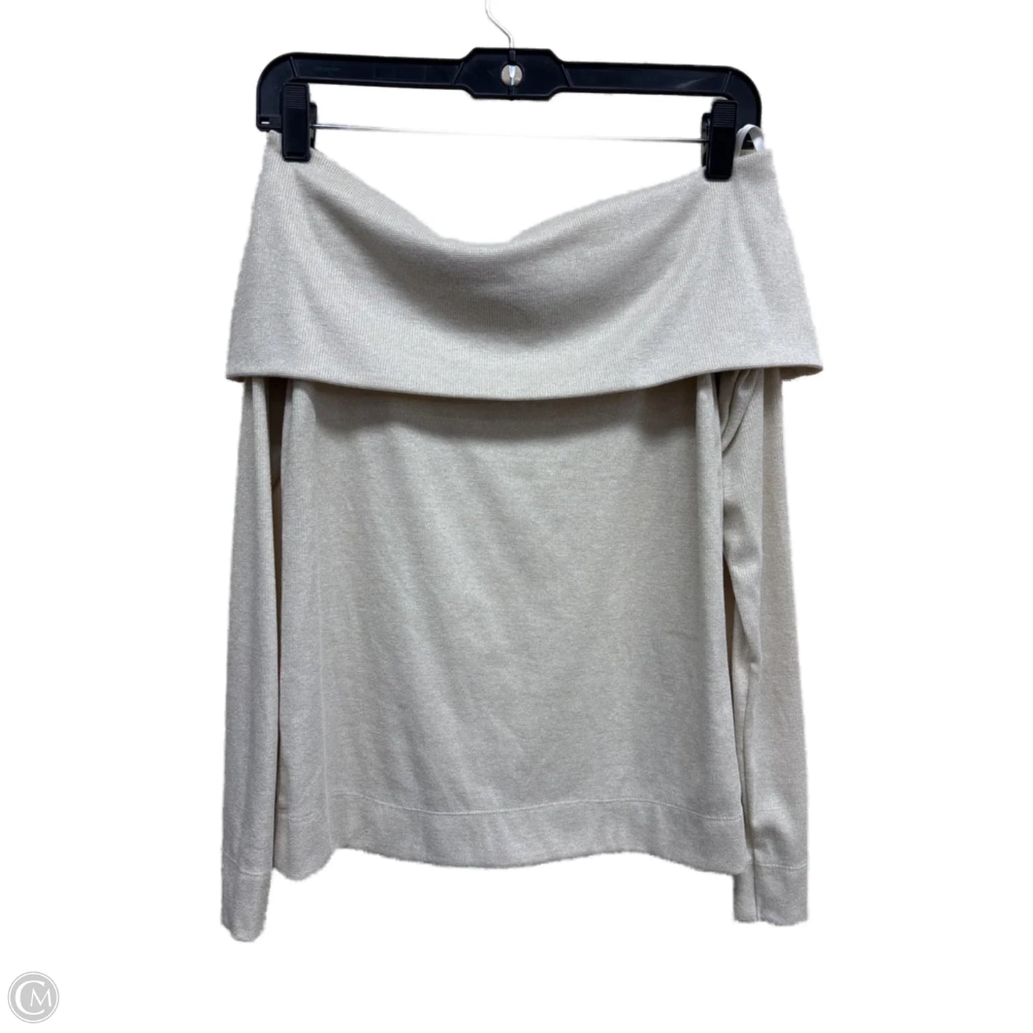 Top Long Sleeve By Loft In Gold, Size: Xxs