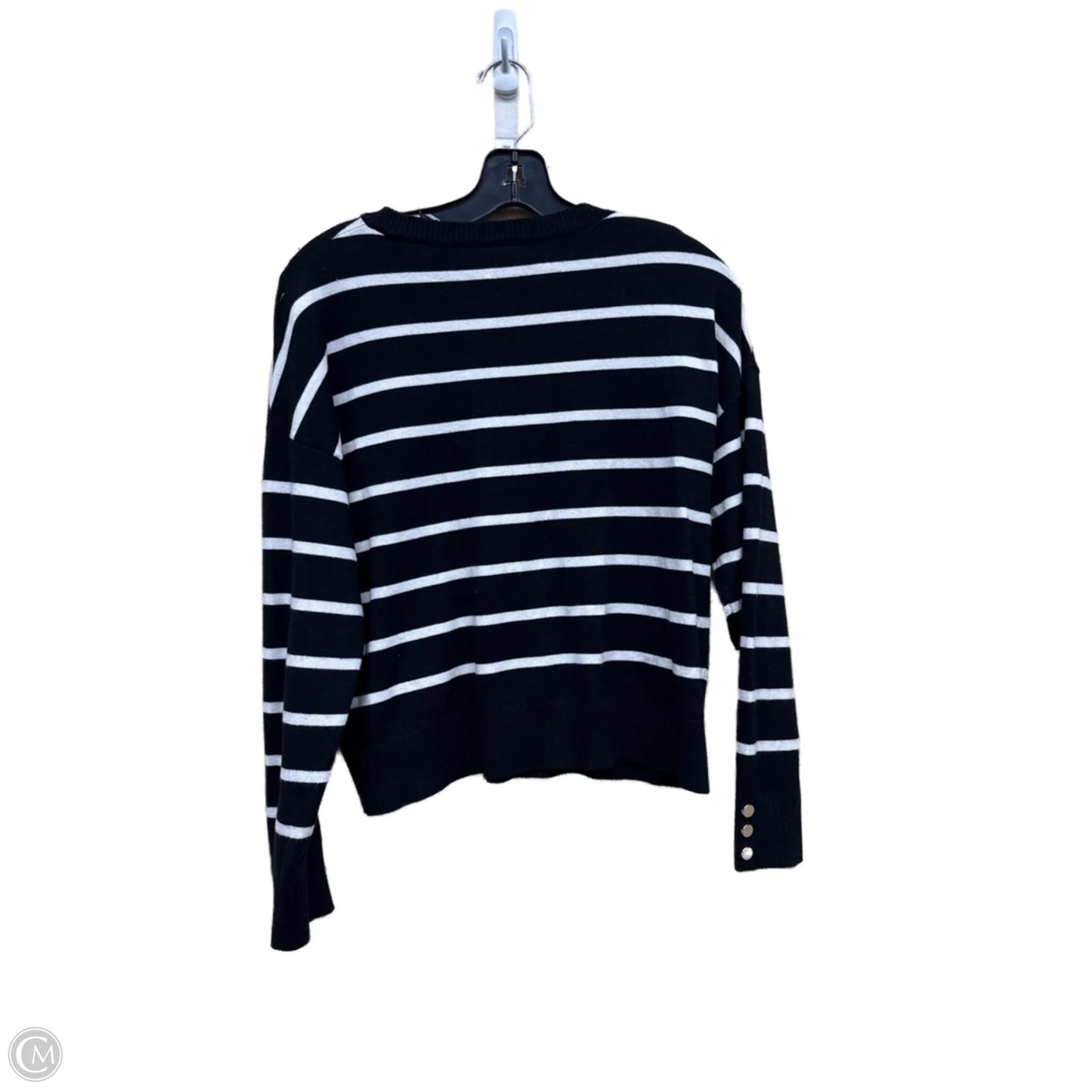 Top Long Sleeve By Clothes Mentor In Striped Pattern, Size: L