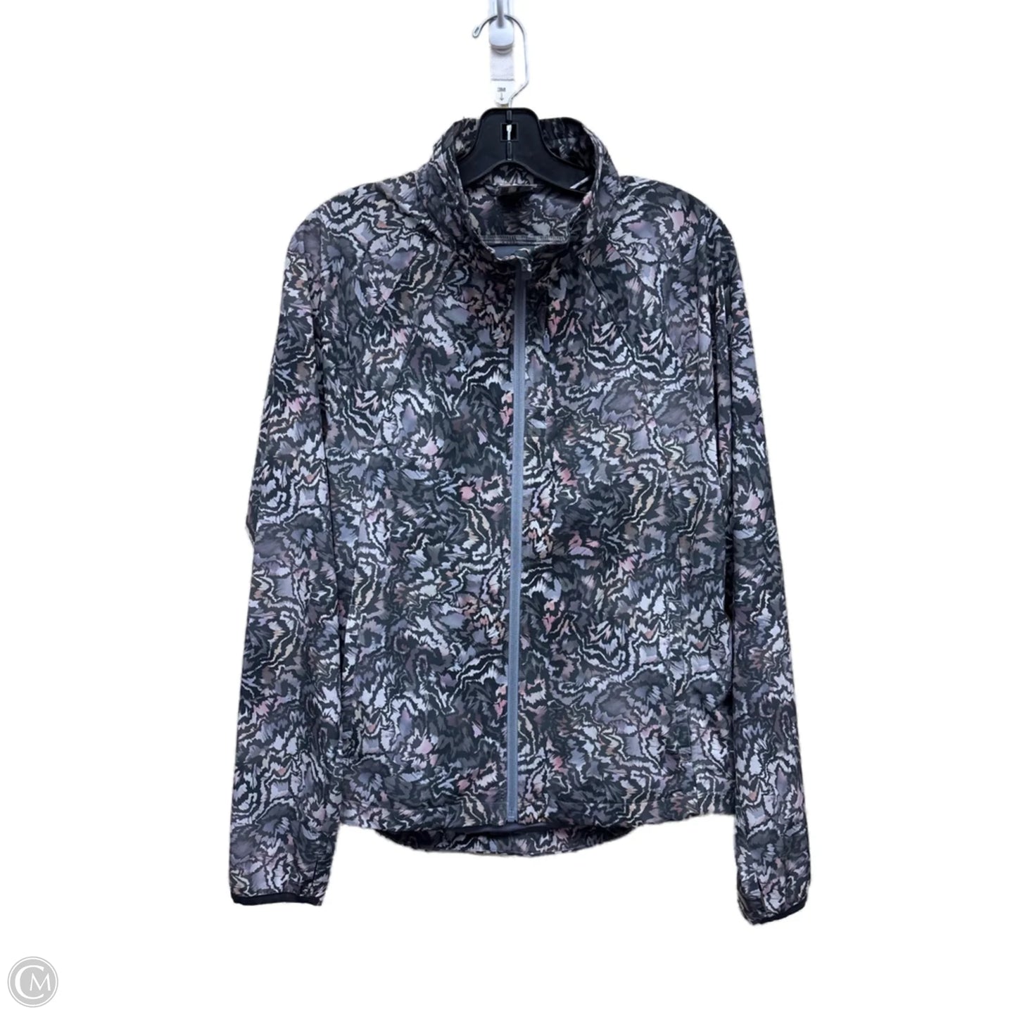 Athletic Jacket By Athleta In Multi-colored, Size: M