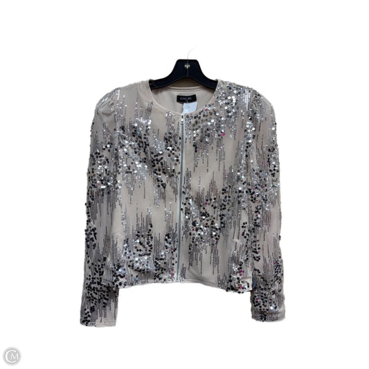 Jacket Other By Clothes Mentor In Silver, Size: M