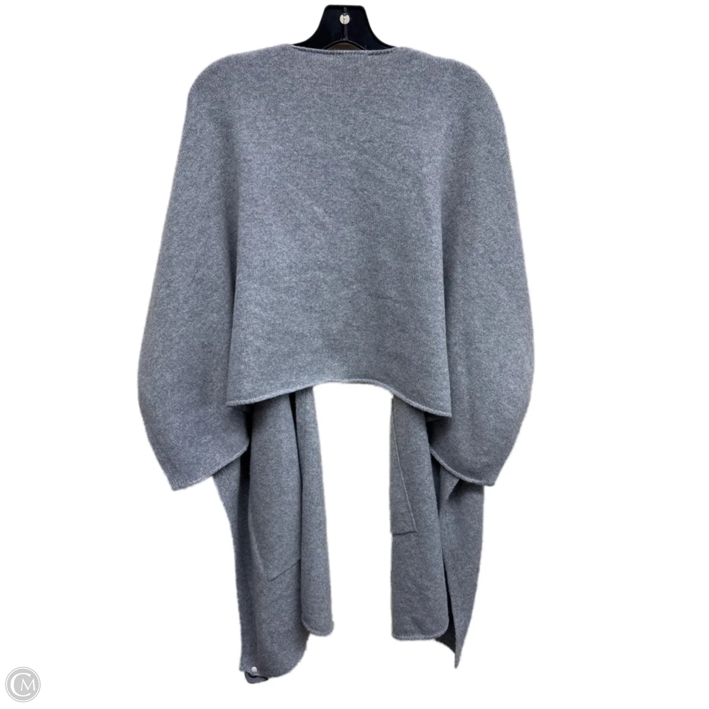 Sweater Cardigan By Eileen Fisher In Grey, Size: Osfm
