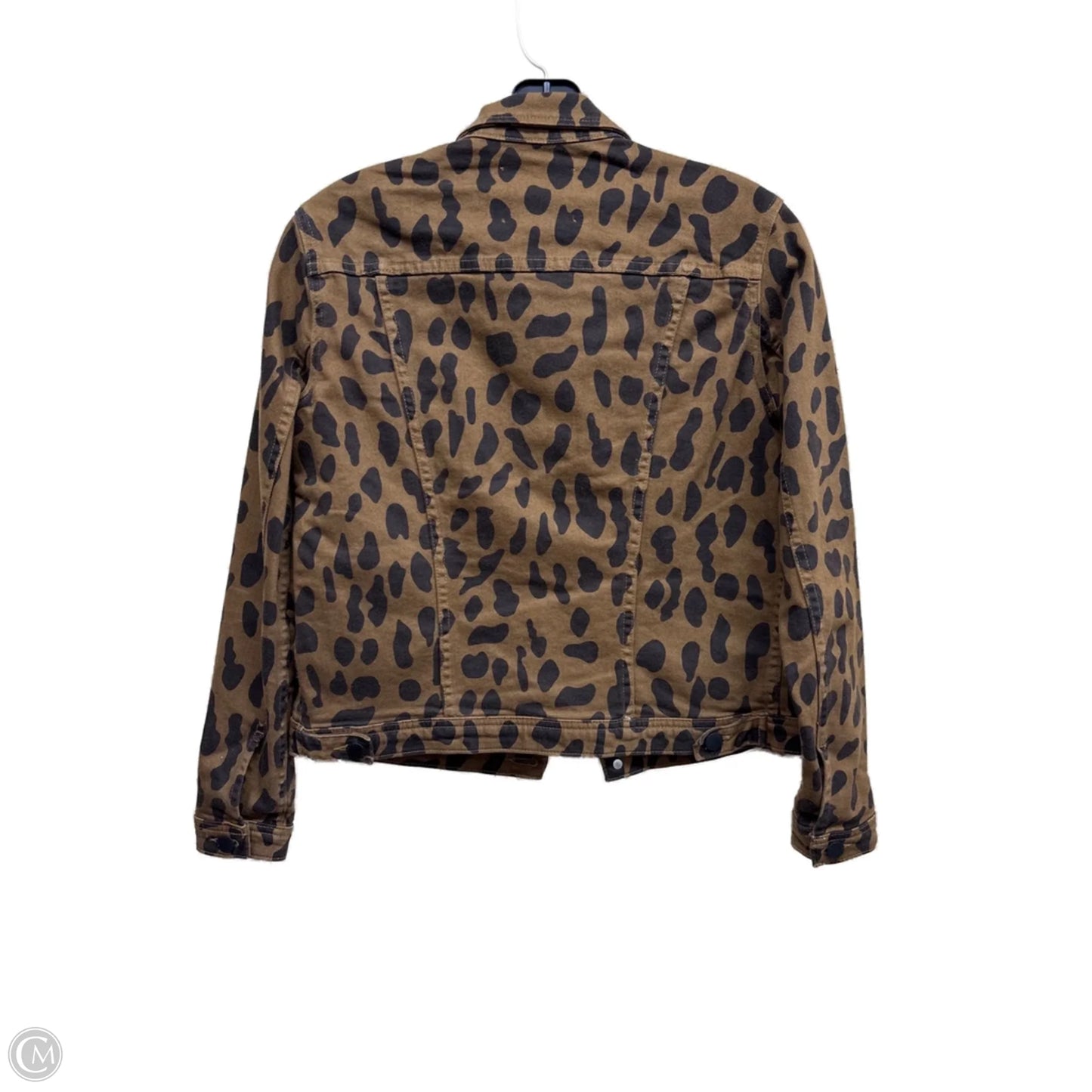 Jacket Denim By L Agence In Animal Print, Size: S