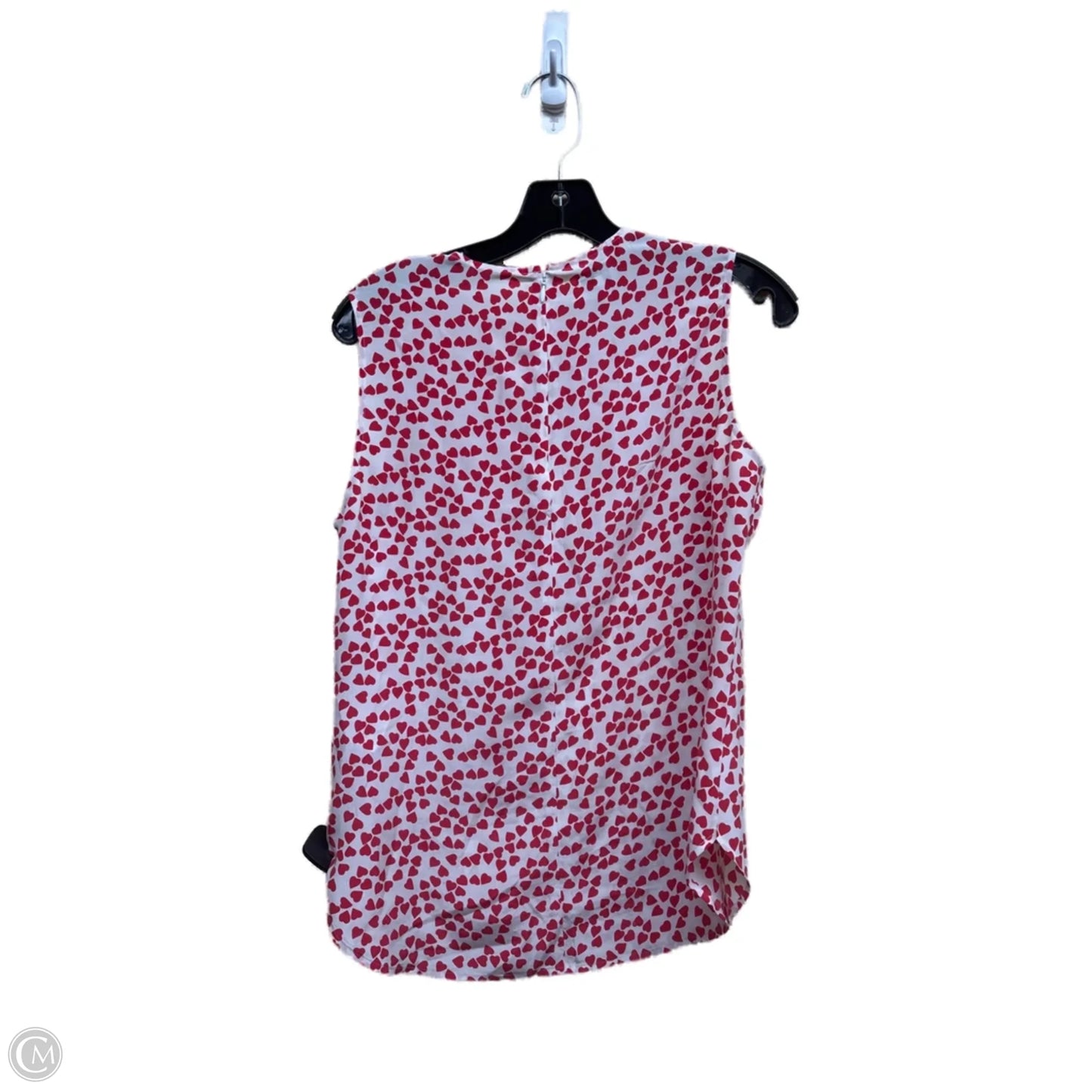 Top Sleeveless By Equipment In Red, Size: S