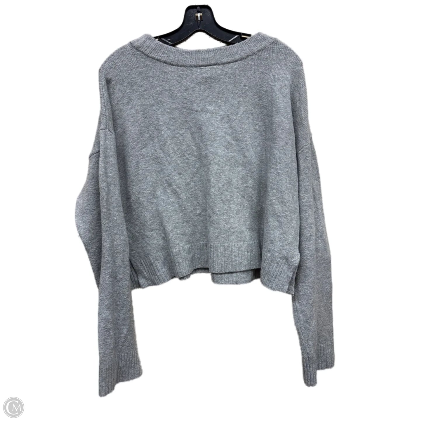 Sweater By Abound In Grey, Size: M