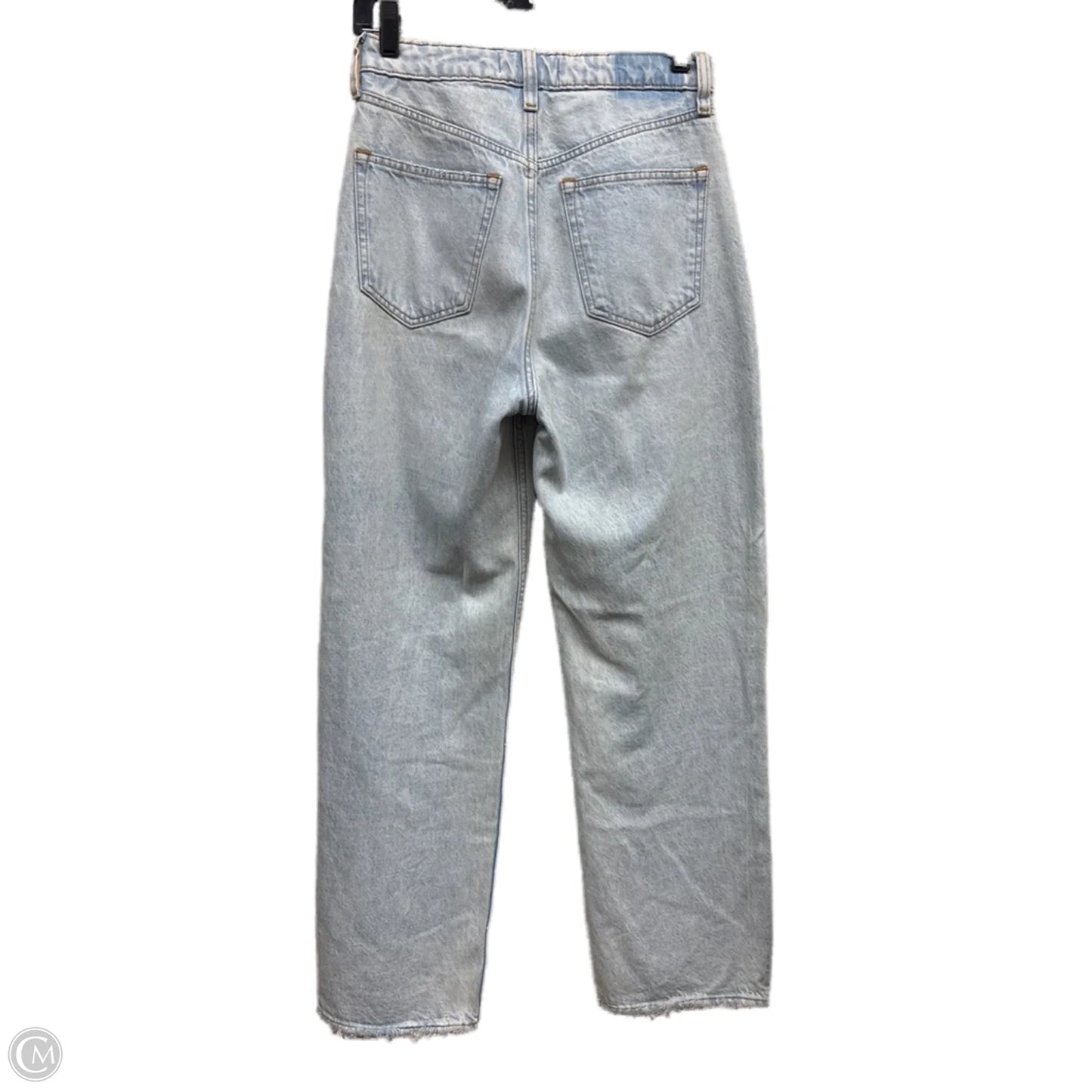 Jeans Straight By Abercrombie And Fitch In Blue Denim, Size: 2