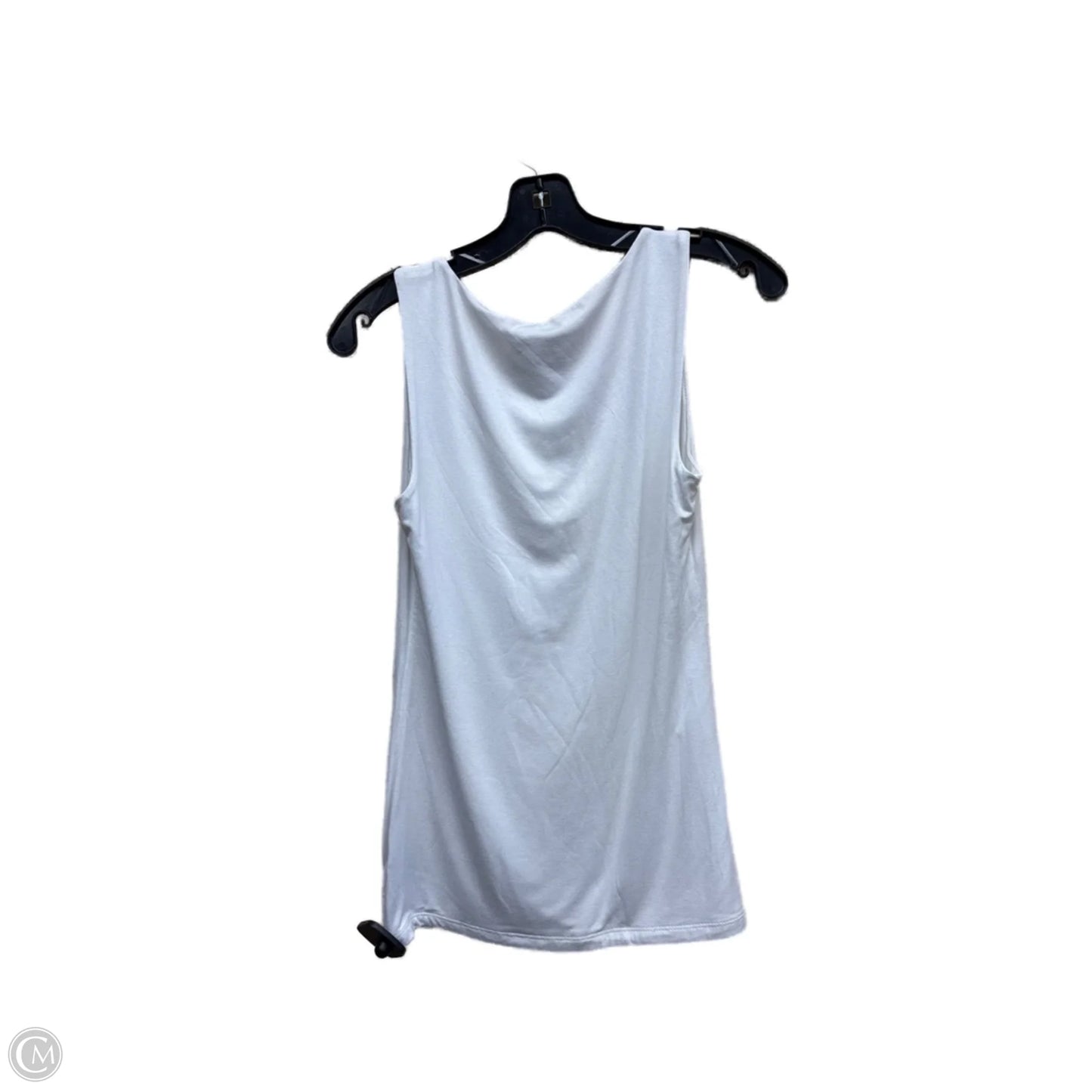 Top Sleeveless By Inc In White, Size: M