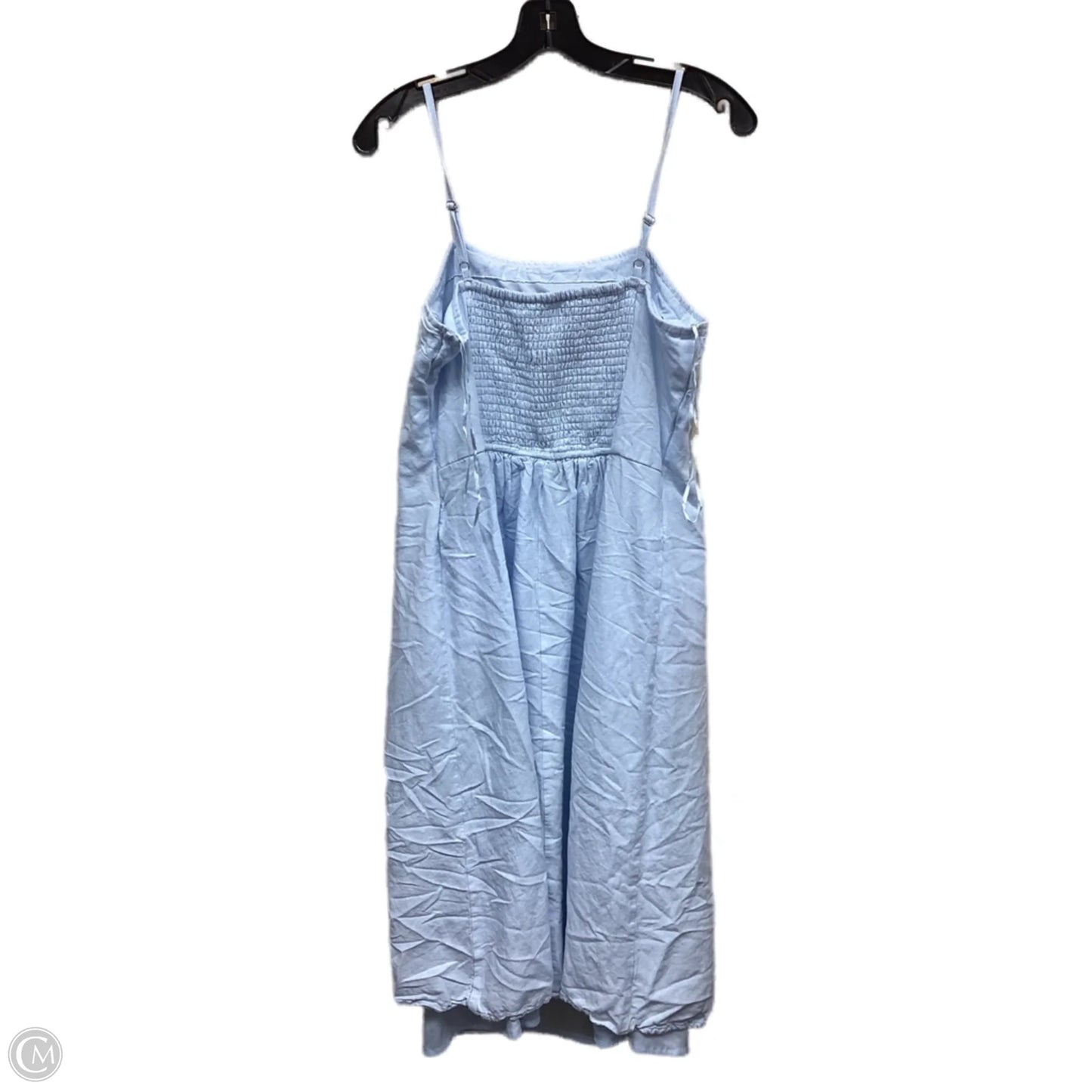 Dress Casual Midi By Japna In Blue, Size: L