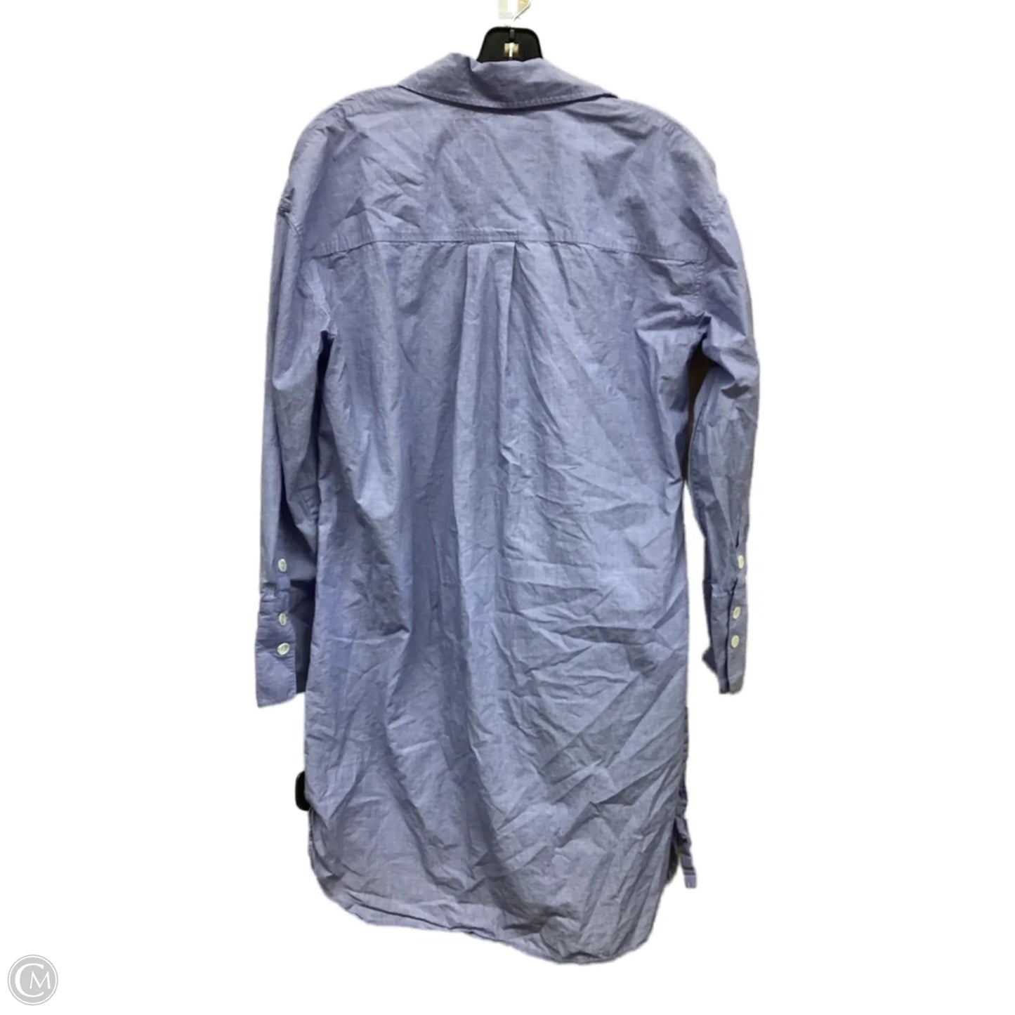 Dress Casual Short By Banana Republic In Blue, Size: M