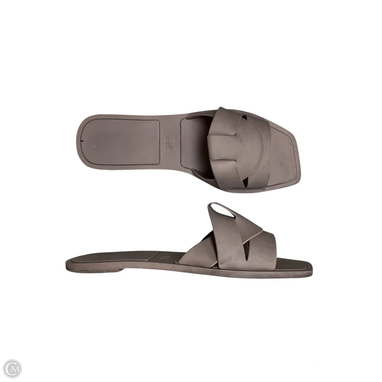 Sandals Flats By Zara In Brown, Size: 8