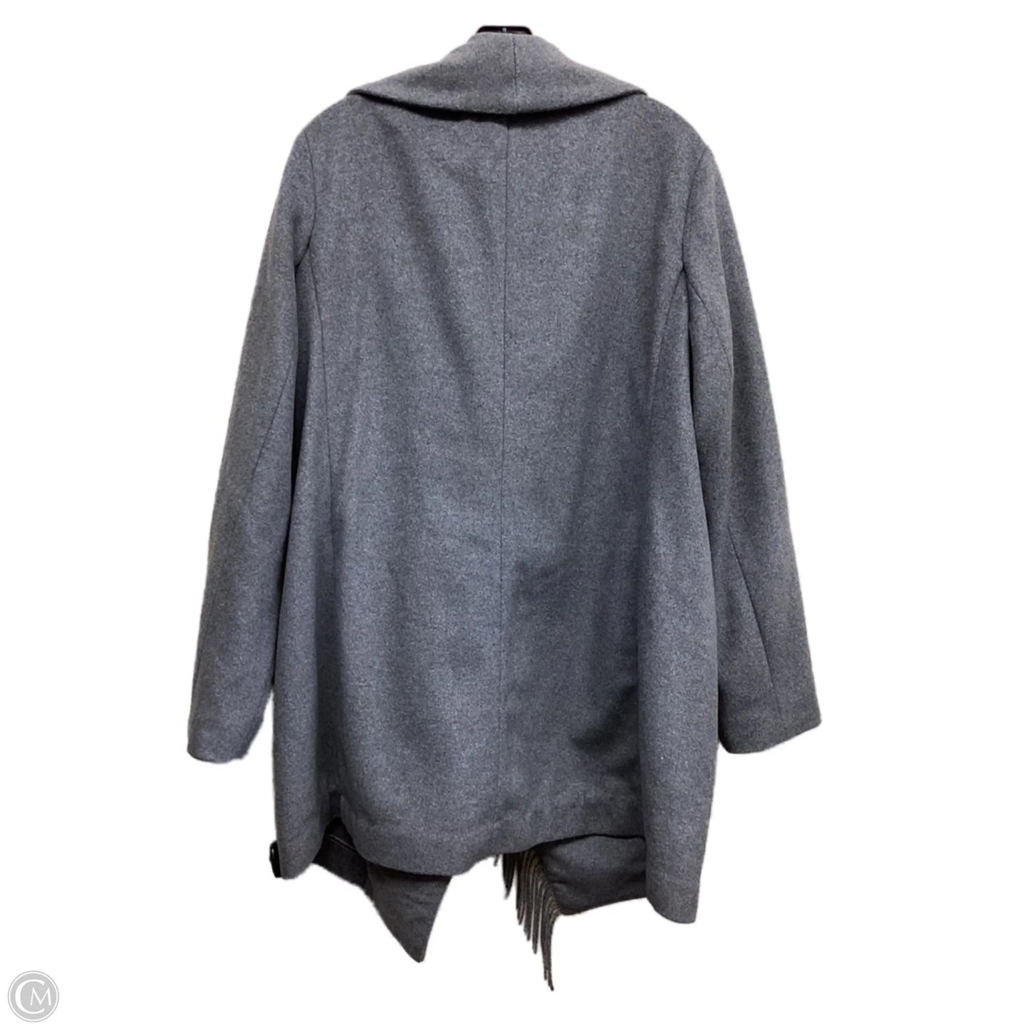 Coat Peacoat By Ralph Lauren In Grey, Size: L