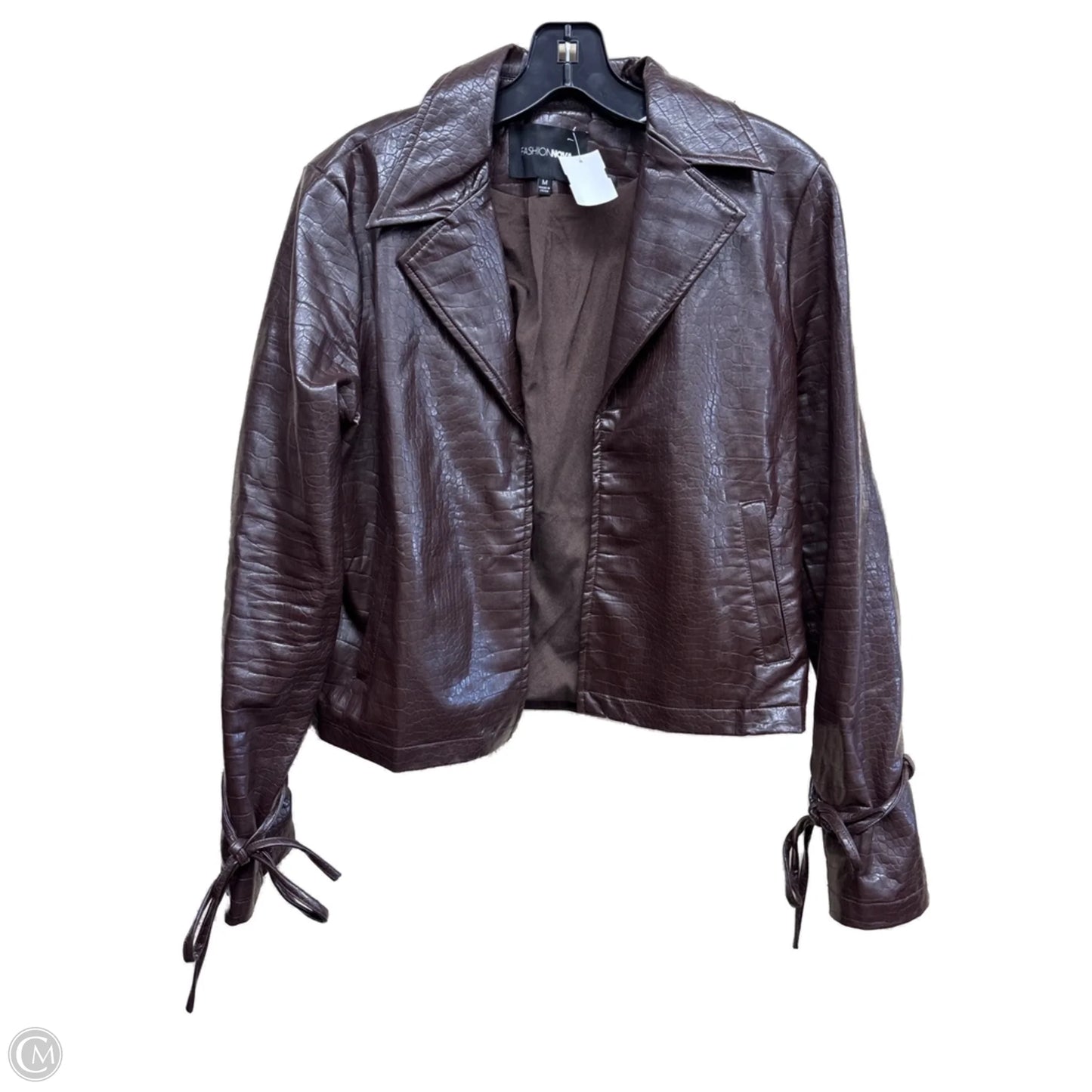 Jacket Other By Fashion Nova In Brown, Size: M