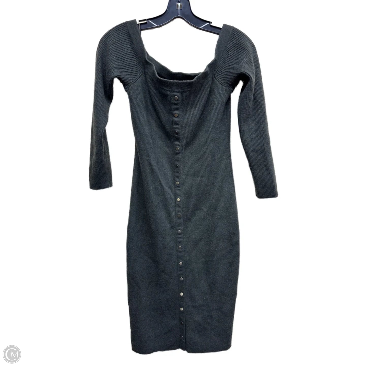 Dress Casual Midi By Clothes Mentor In Green, Size: L