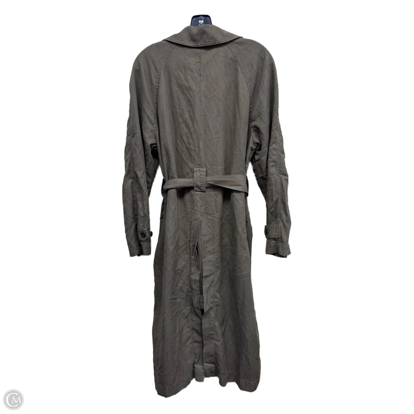 Coat Trench Coat By Madewell In Ombre Print, Size: L