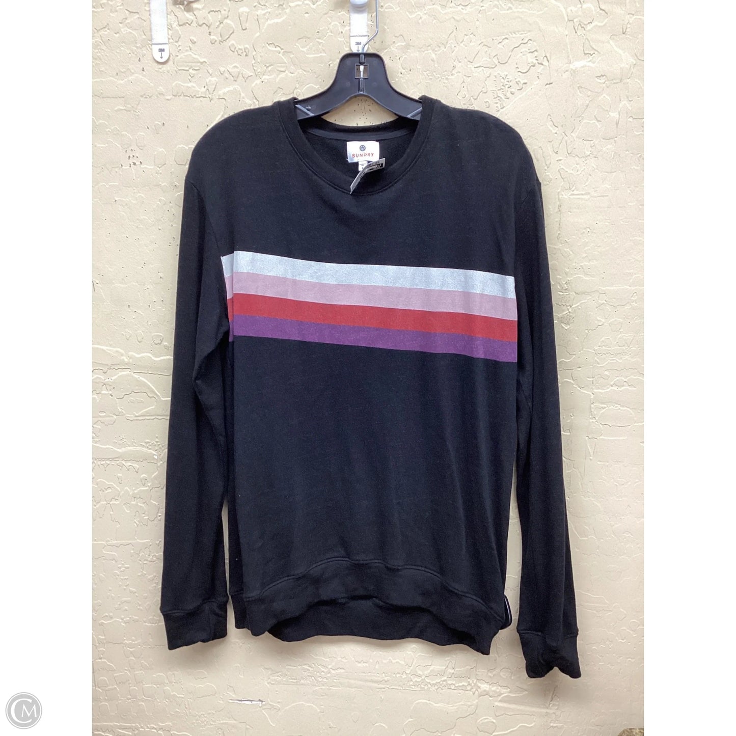 Top Long Sleeve By Sundry In Black, Size: 2