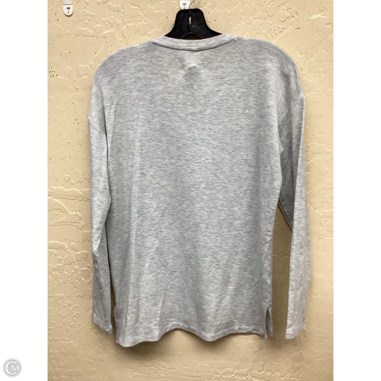 Top Long Sleeve By Lou And Grey In Grey, Size: Xs