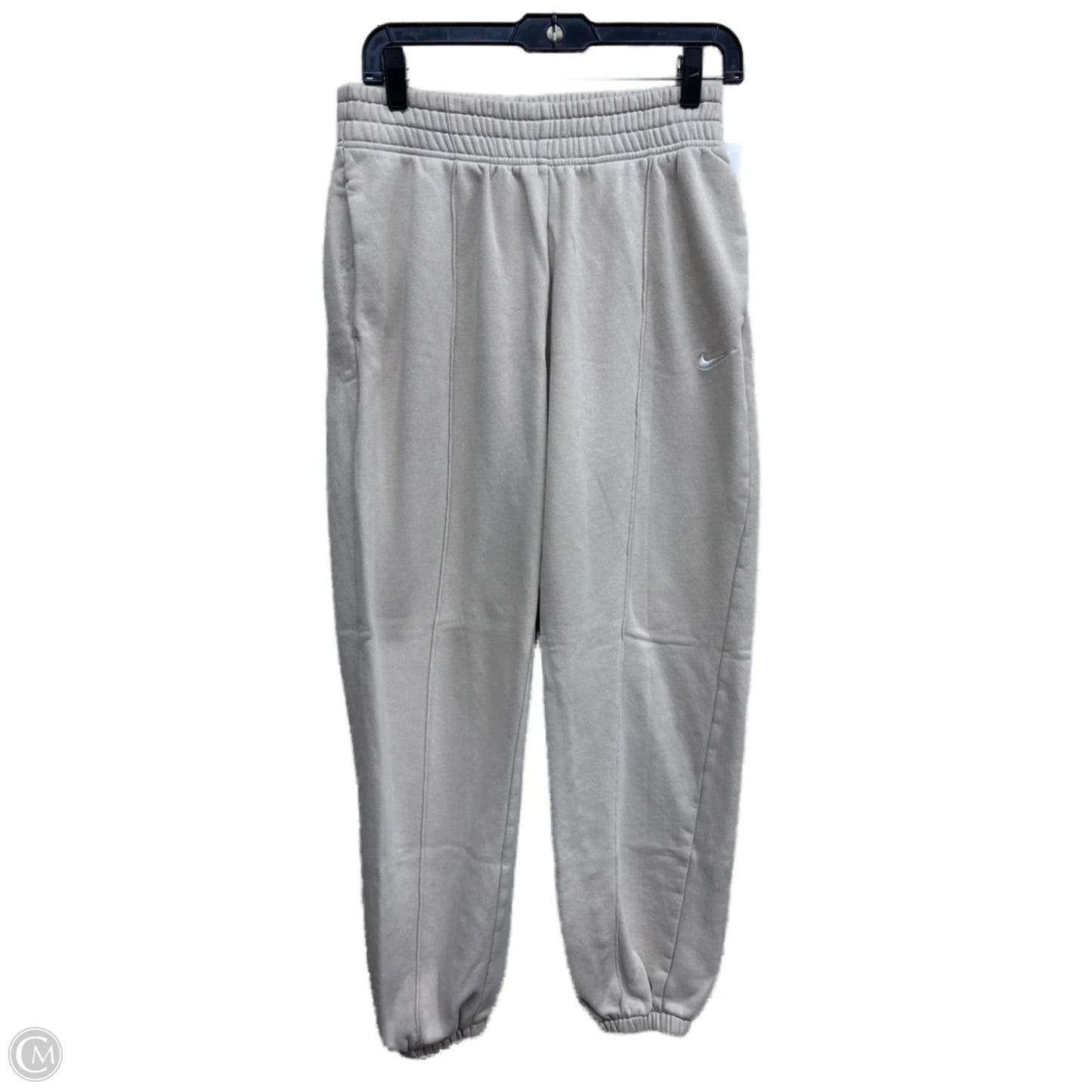 Athletic Pants By Nike In Tan, Size: S