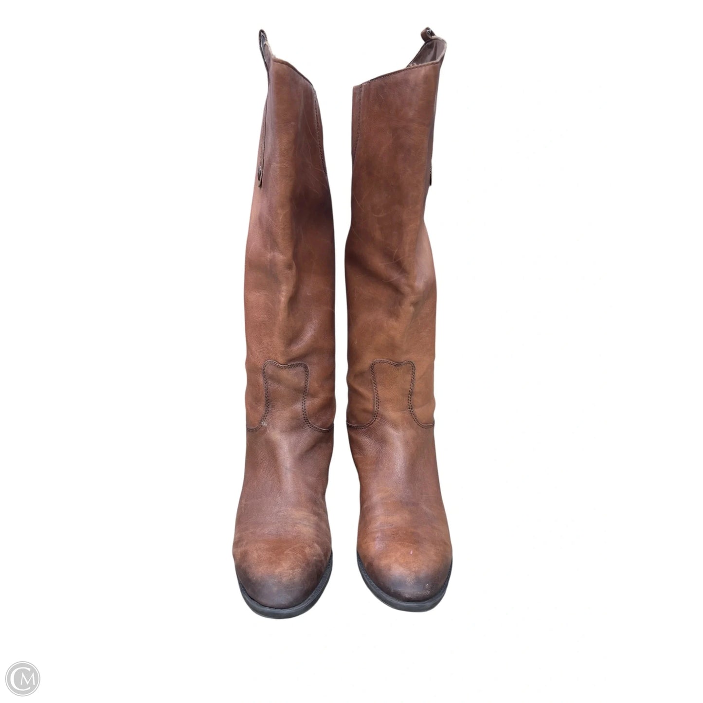 Boots Knee Flats By Sam Edelman In Brown, Size: 8