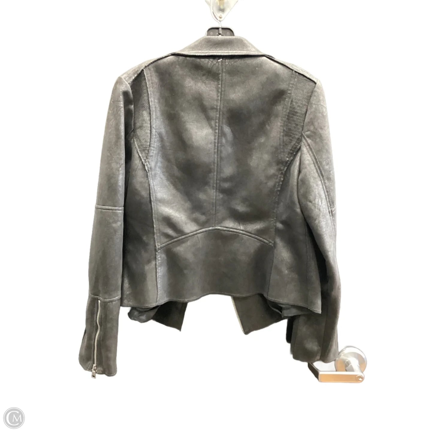 Jacket Moto By Evereve In Brown, Size: M