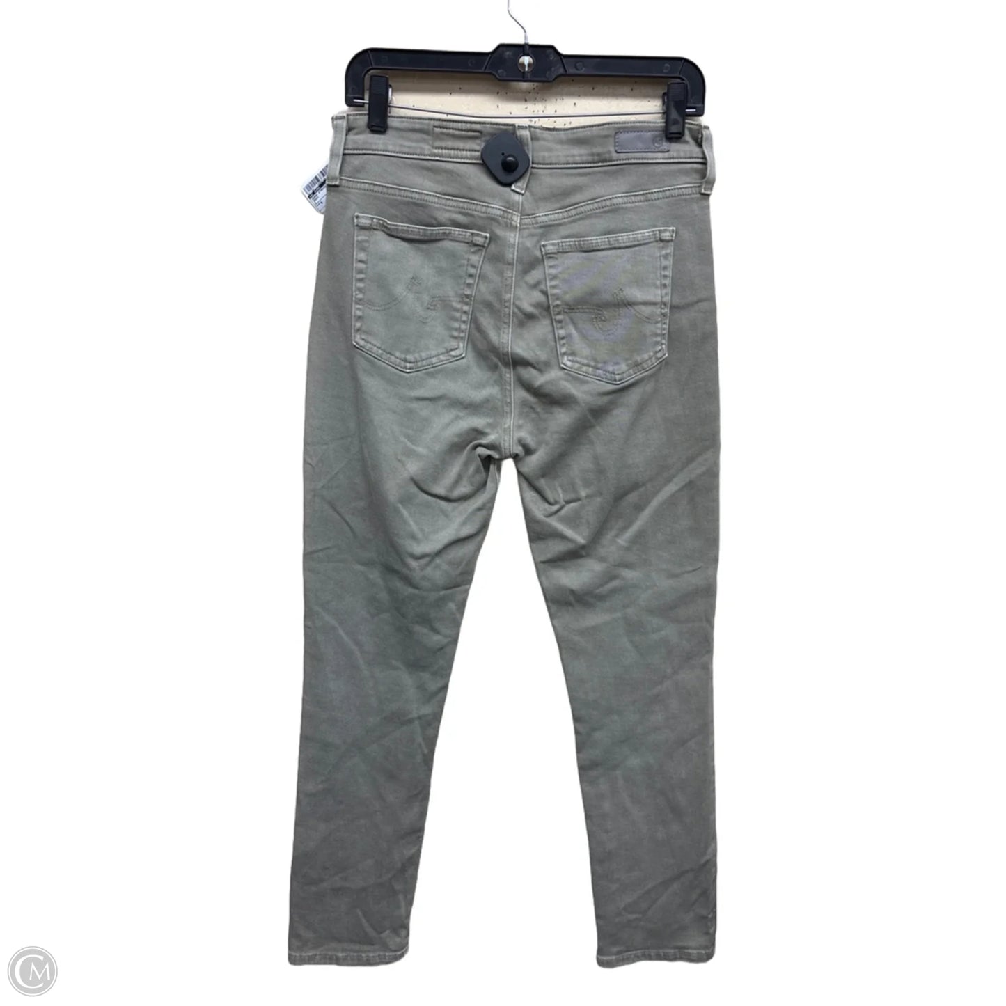 Jeans Straight By Ag Jeans In Green, Size: 6