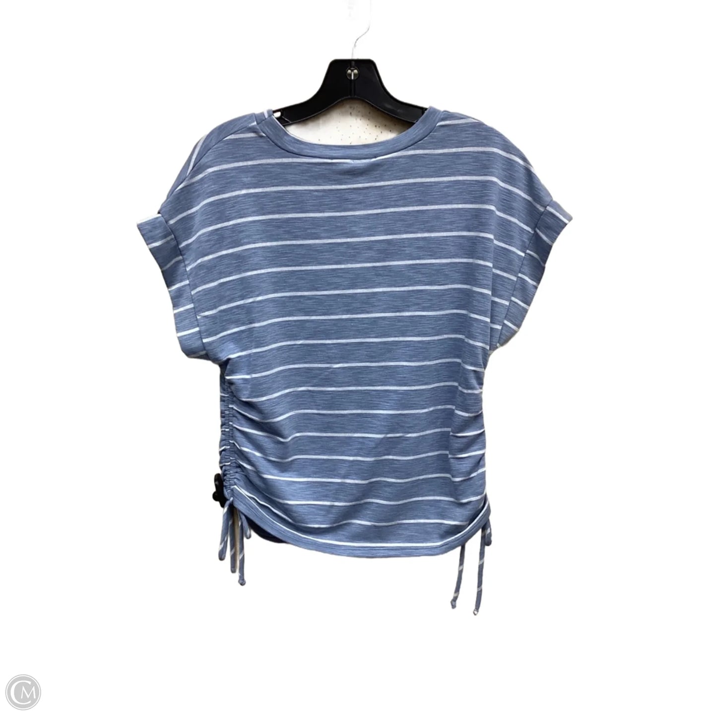 Top Short Sleeve By Clothes Mentor In Striped Pattern, Size: M