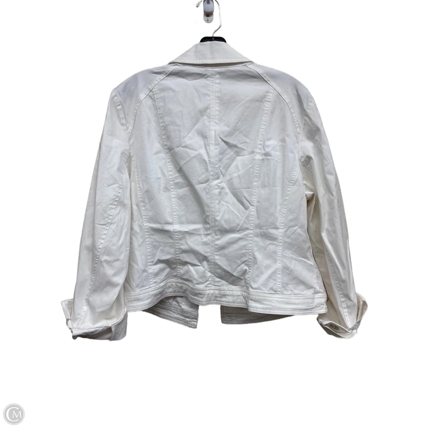 Jacket Other By White House Black Market In White, Size: 14