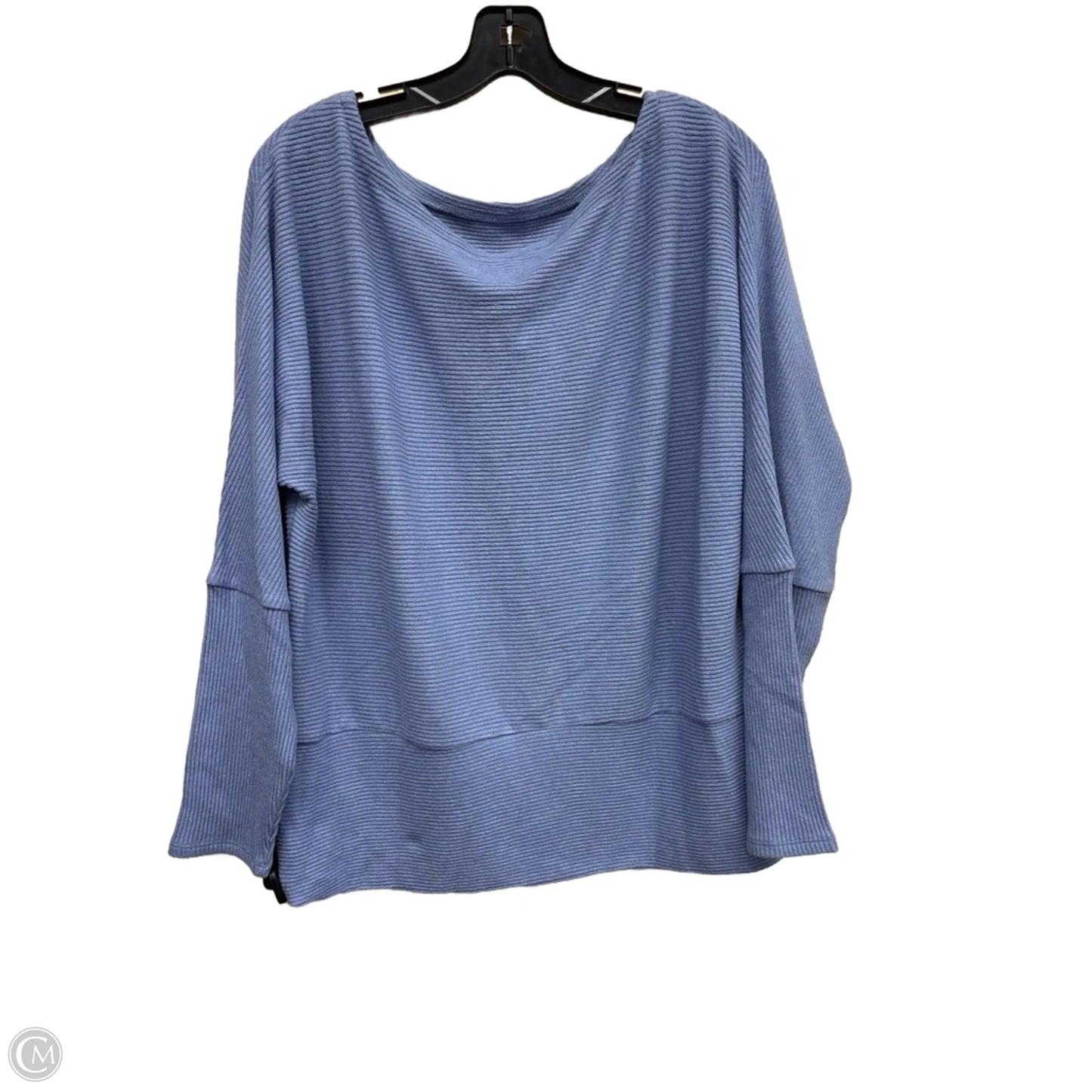 Top Long Sleeve By White House Black Market In Purple, Size: Xl