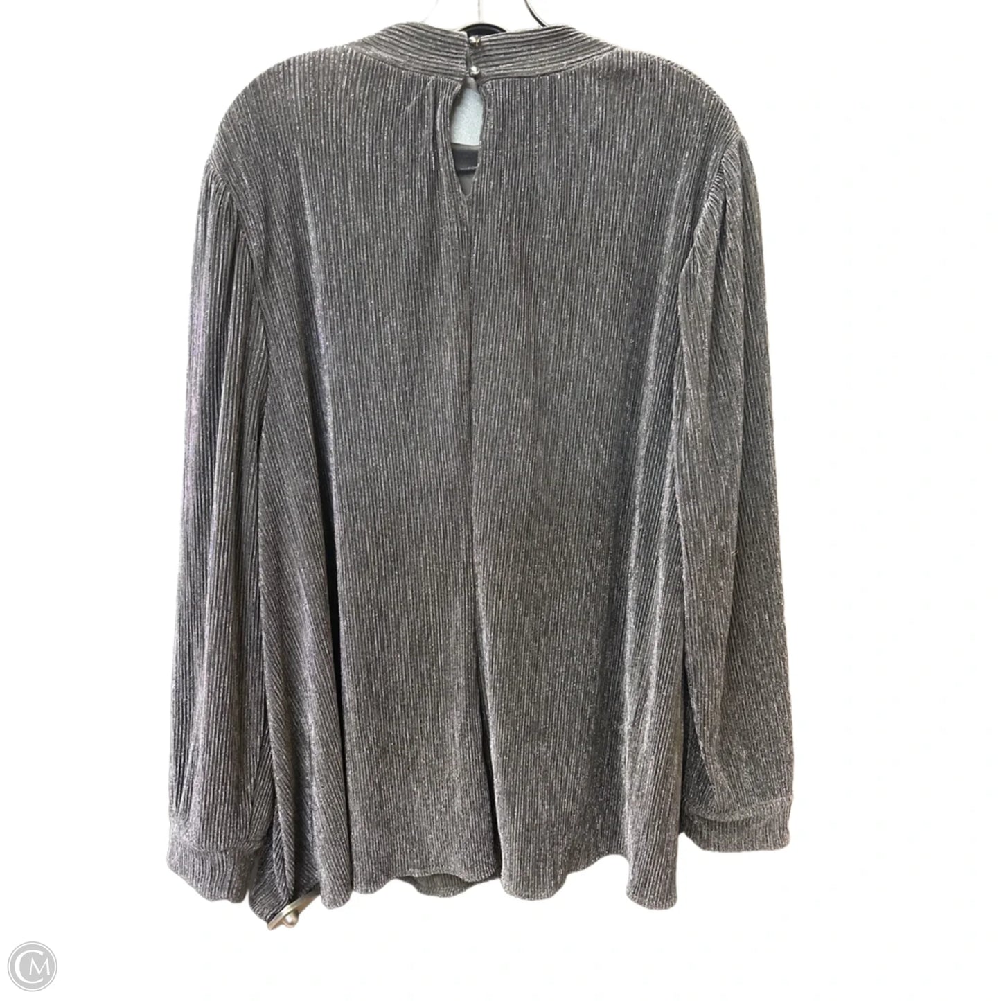 Top Long Sleeve By Lane Bryant In Black, Size: 2x
