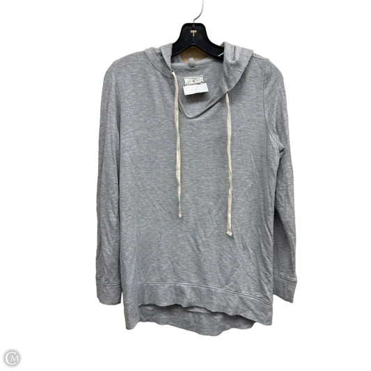 Sweatshirt Hoodie By Lou And Grey In Grey, Size: Xs