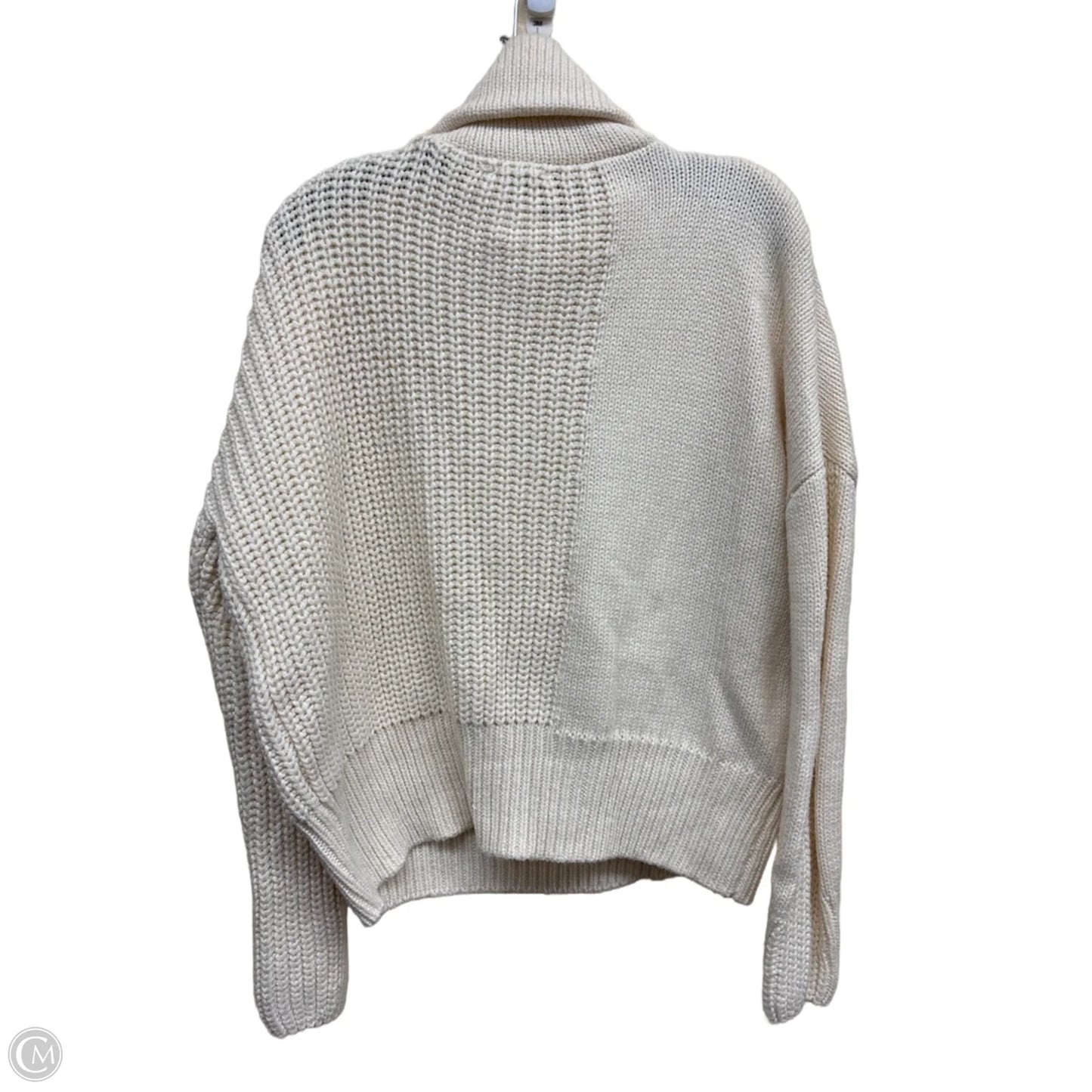 Sweater By Topshop In White, Size: Xs