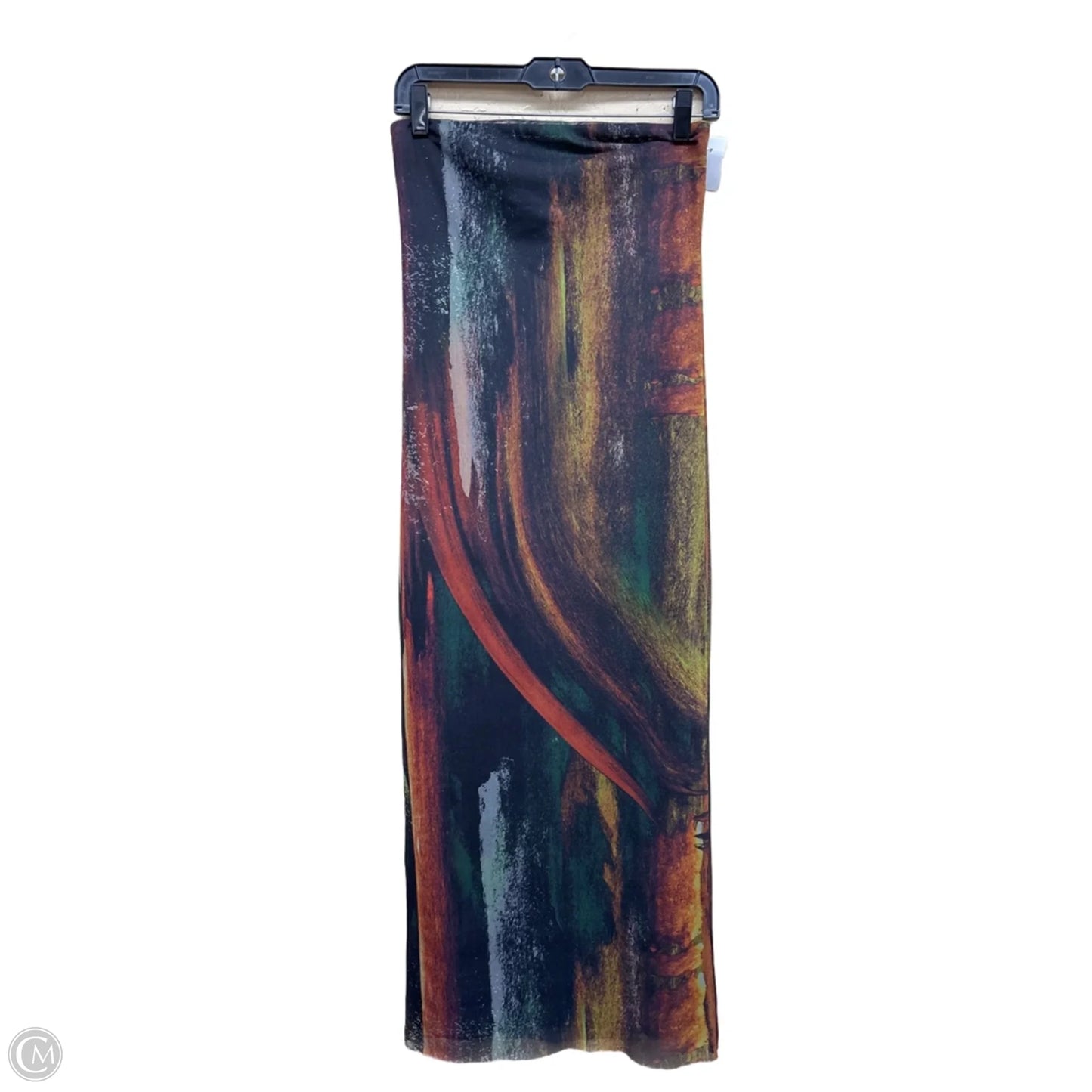 Dress Casual Maxi By Zara In Multi-colored, Size: M