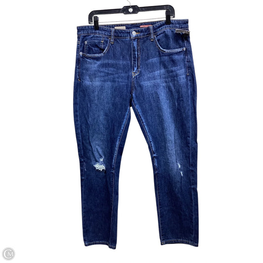 Jeans Straight By Pilcro In Blue Denim, Size: 12
