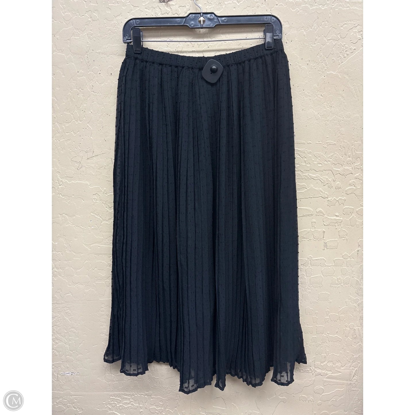 Skirt Midi By Gap In Black, Size: S