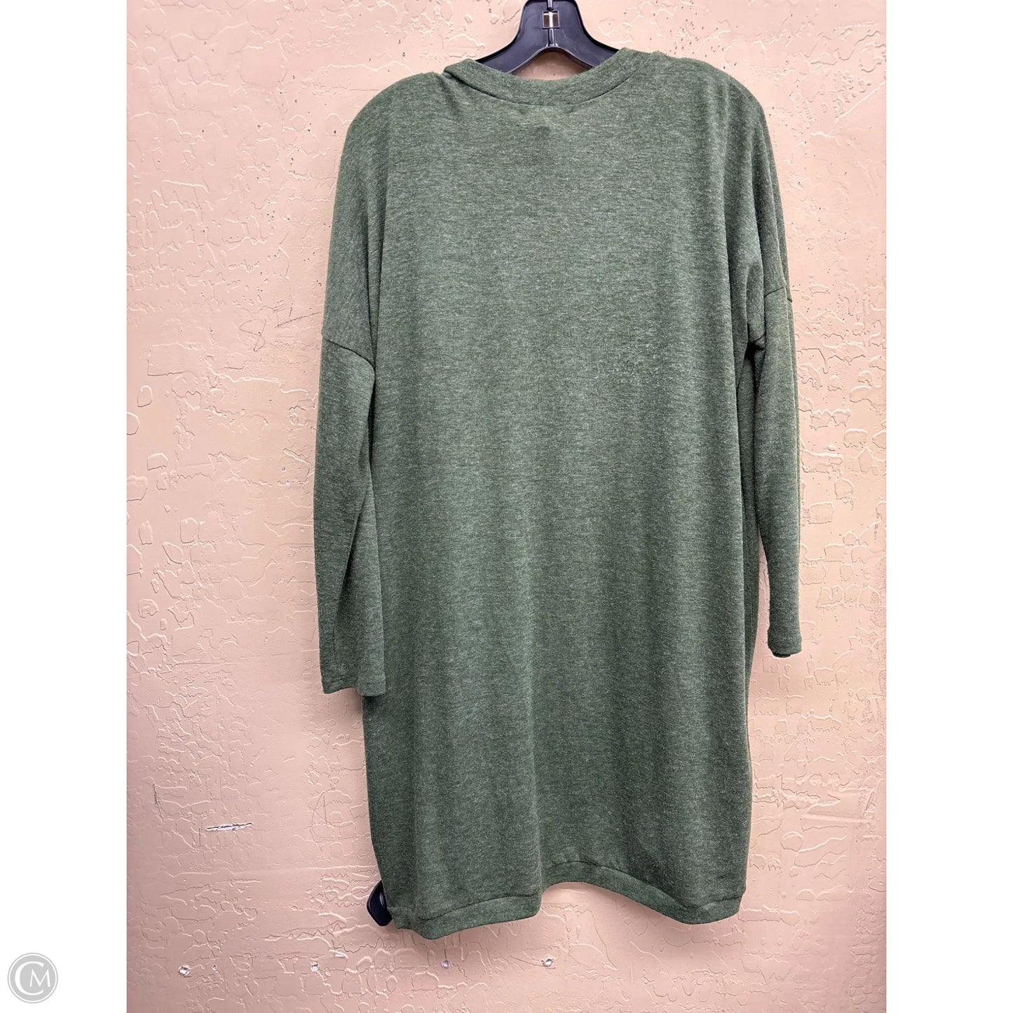 Sweater Cardigan By Clothes Mentor In Green, Size: S