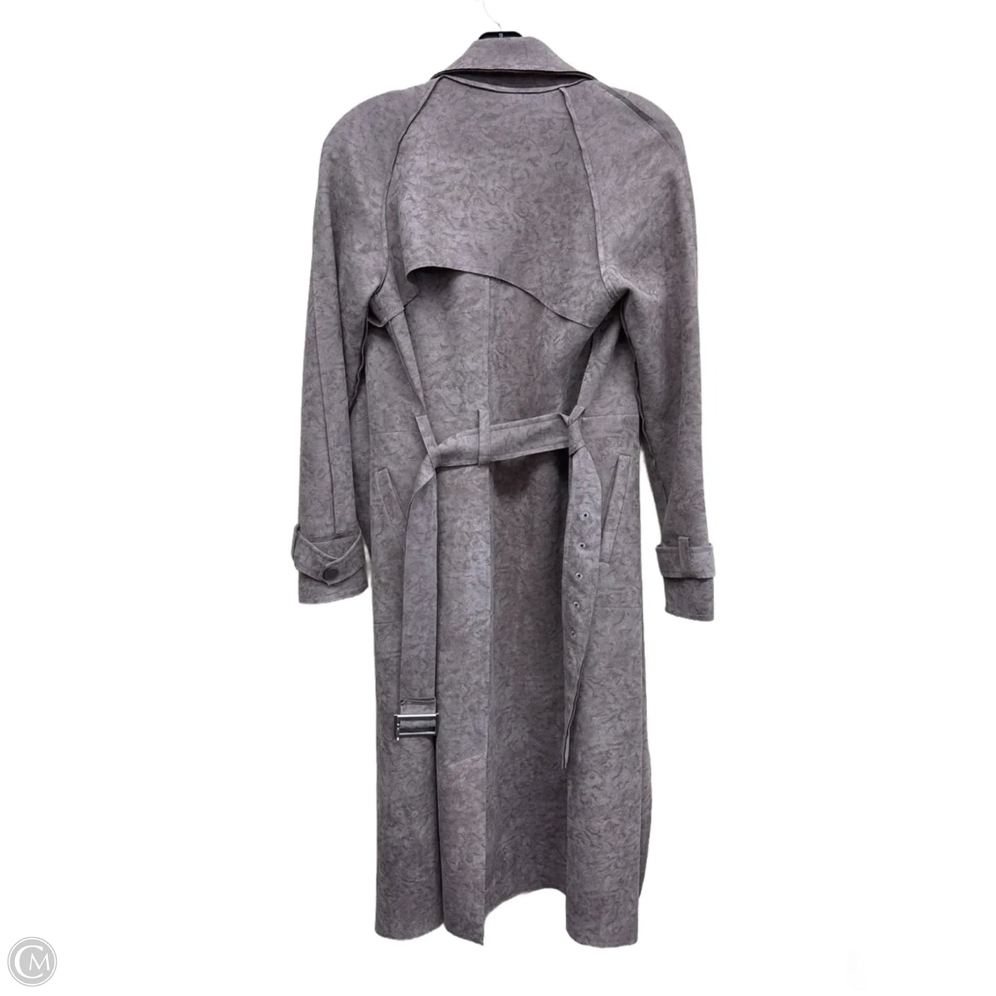 Coat Trench Coat By Lucy Paris In Brown, Size: Xs