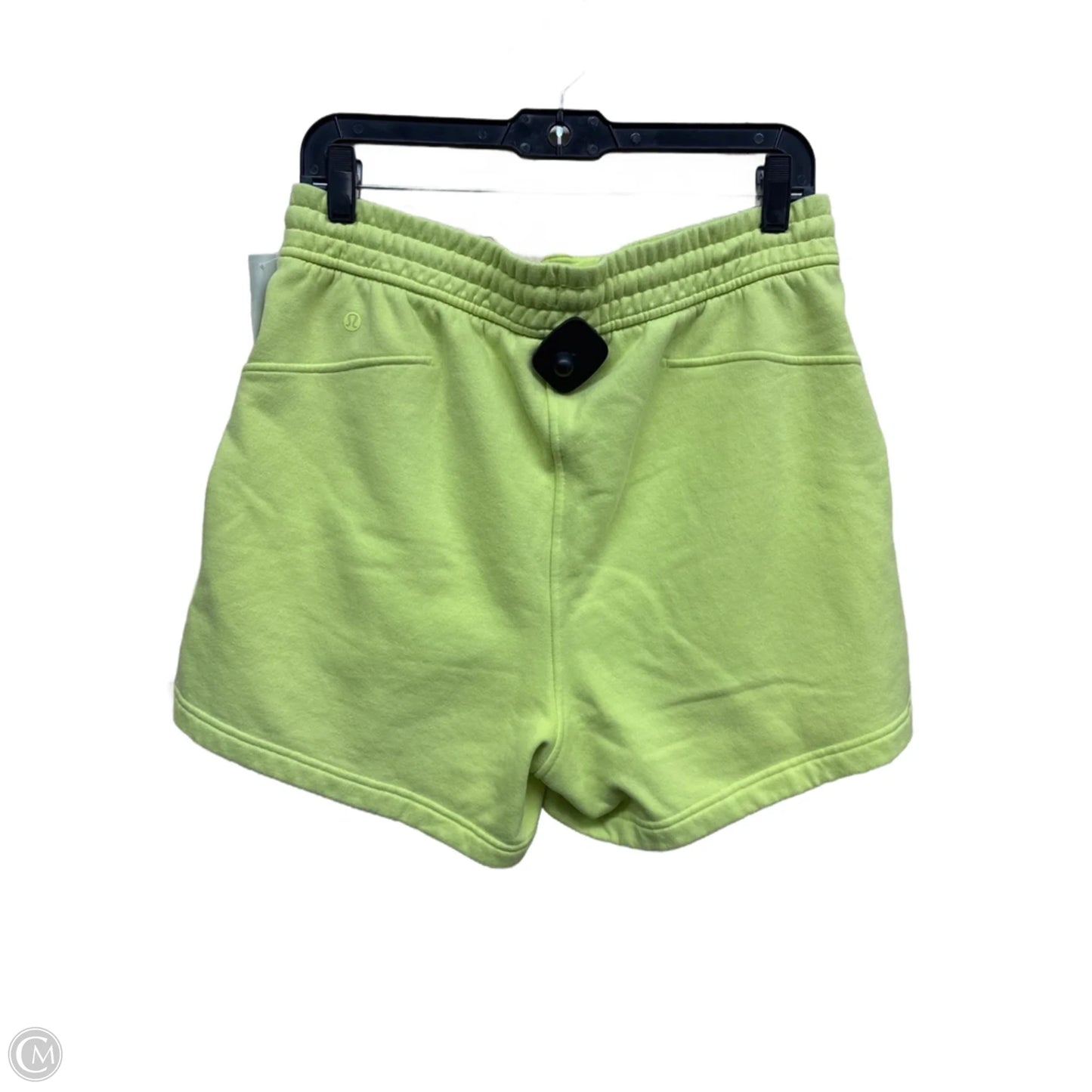 Athletic Shorts By Lululemon In Yellow, Size: 10