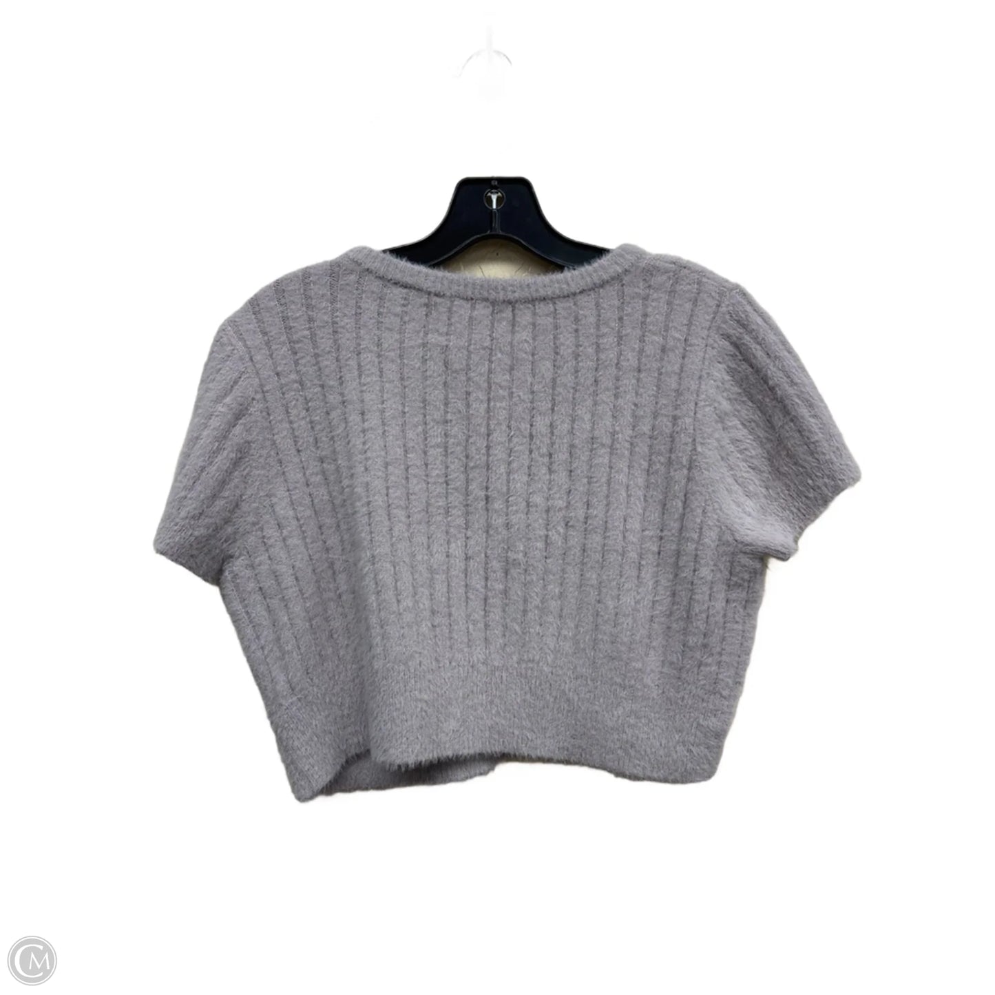 Top Short Sleeve By Clothes Mentor In Tan, Size: S