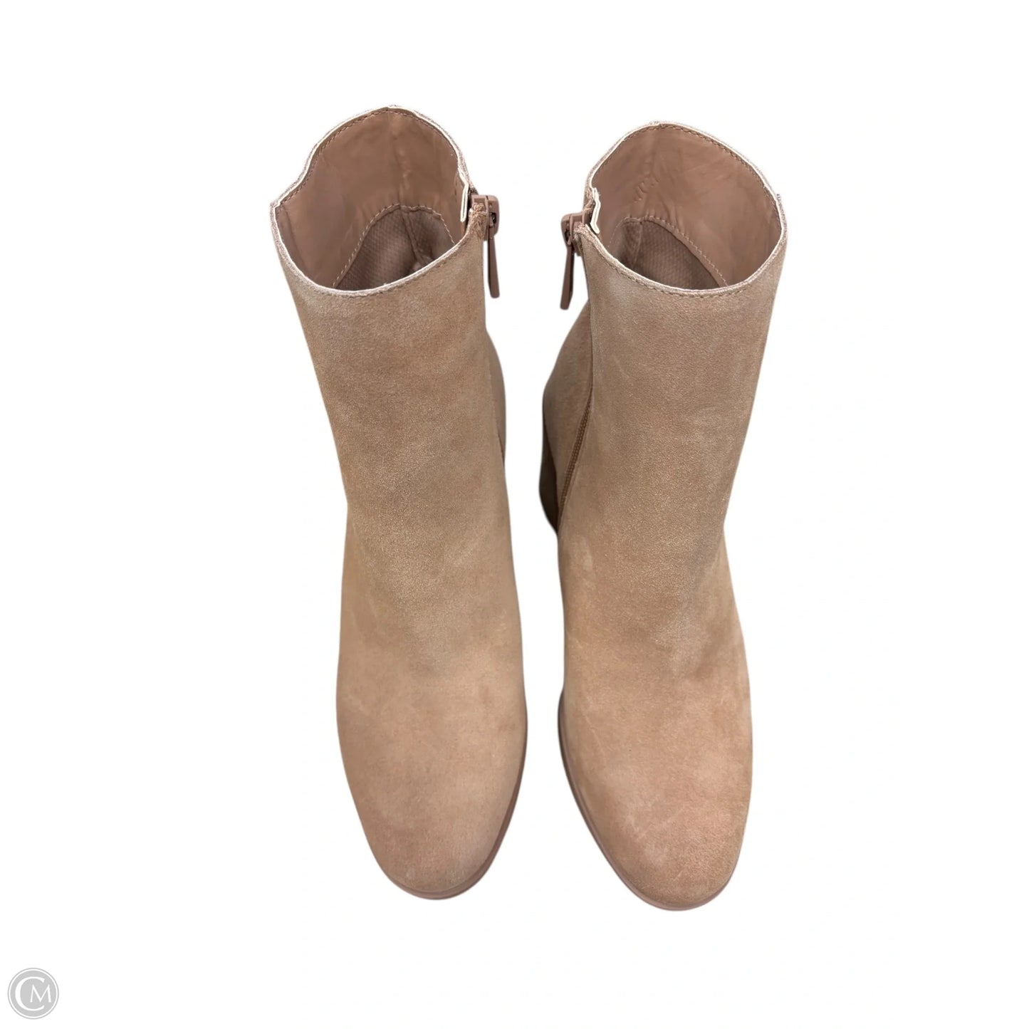 Boots Ankle Heels By Naturalizer In Brown, Size: 7.5