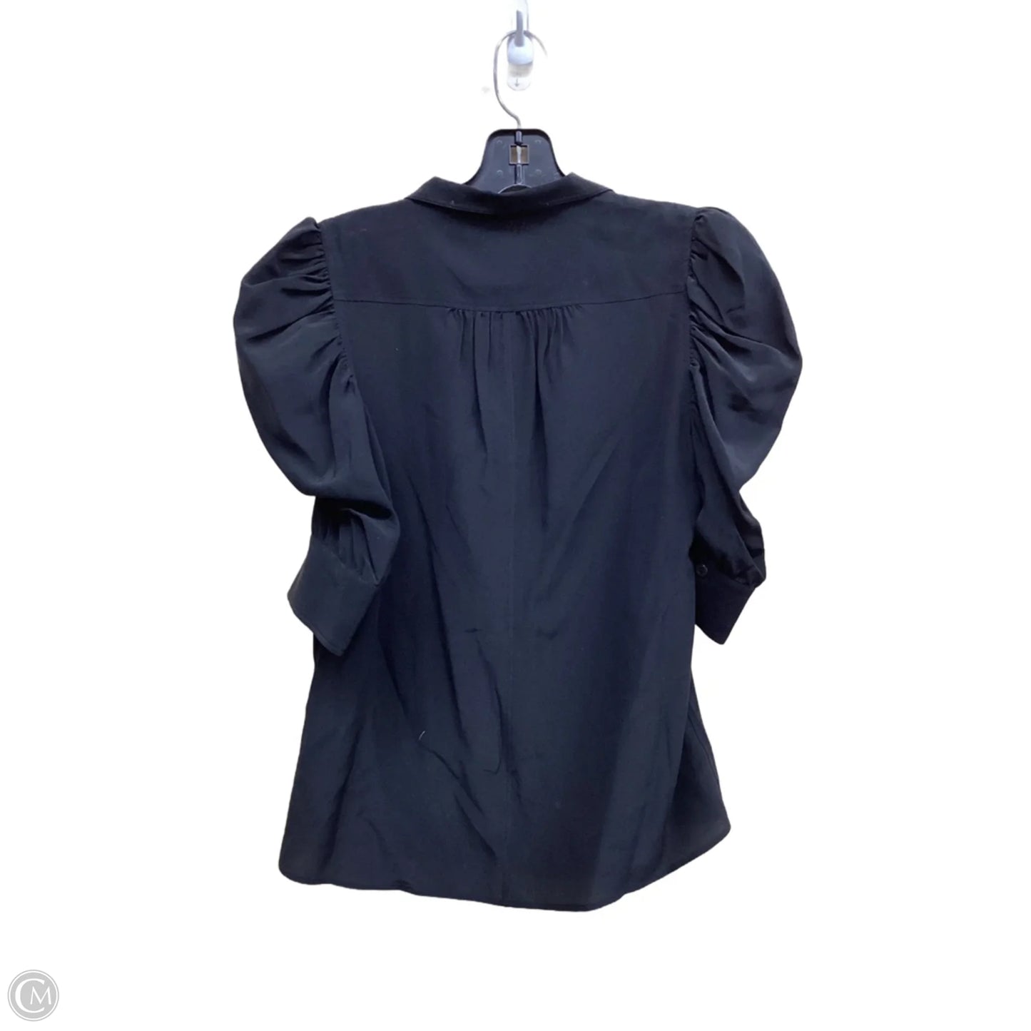 Top Short Sleeve By Frame In Black, Size: Xxs