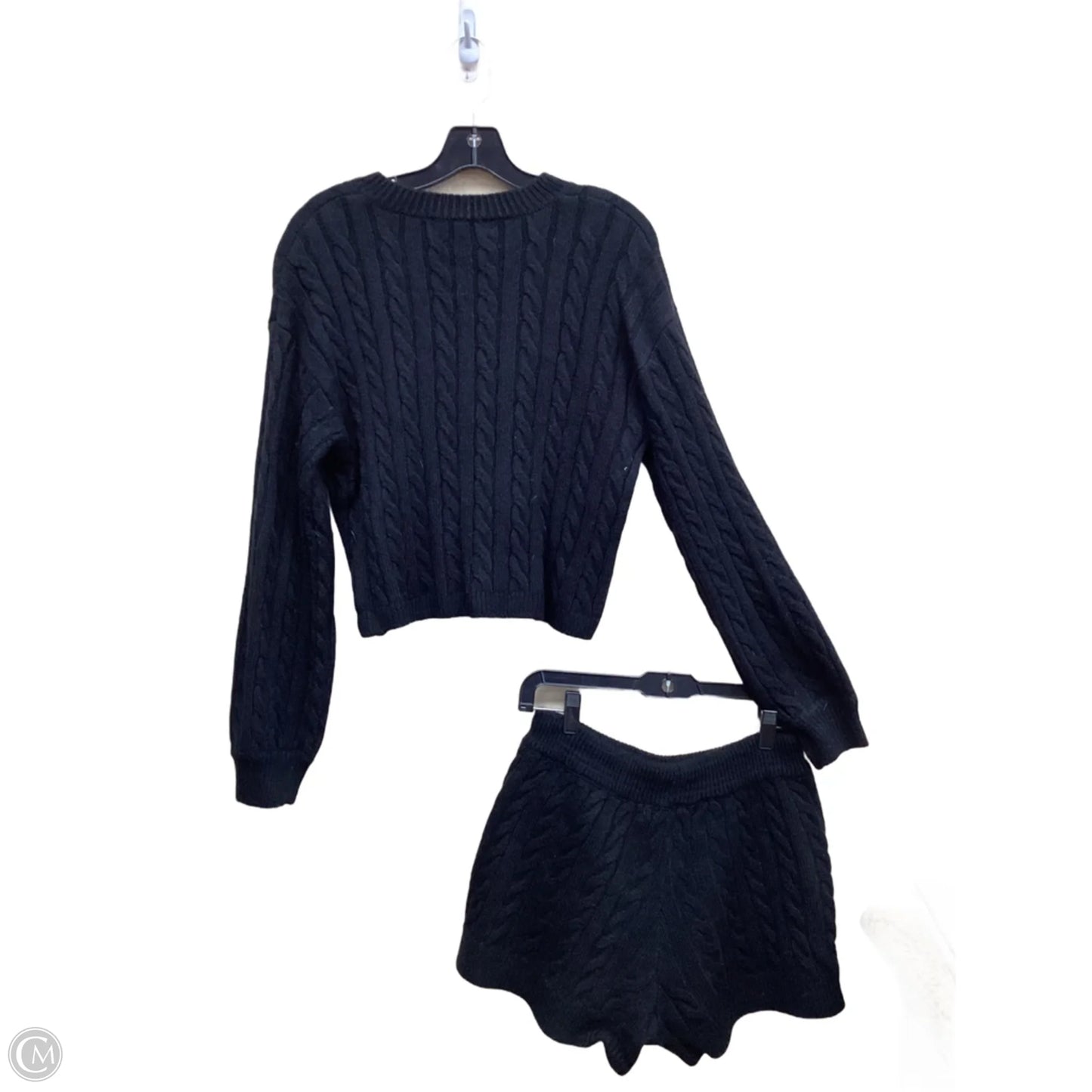 Shorts Set By Clothes Mentor In Black, Size: Xs