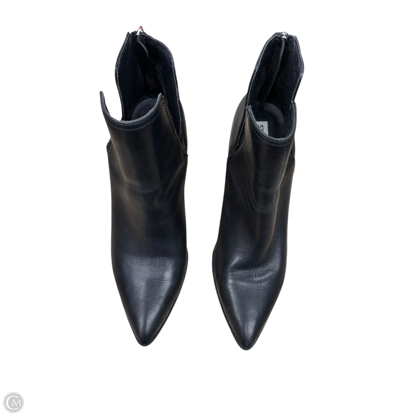 Boots Ankle Heels By Steve Madden In Black, Size: 10