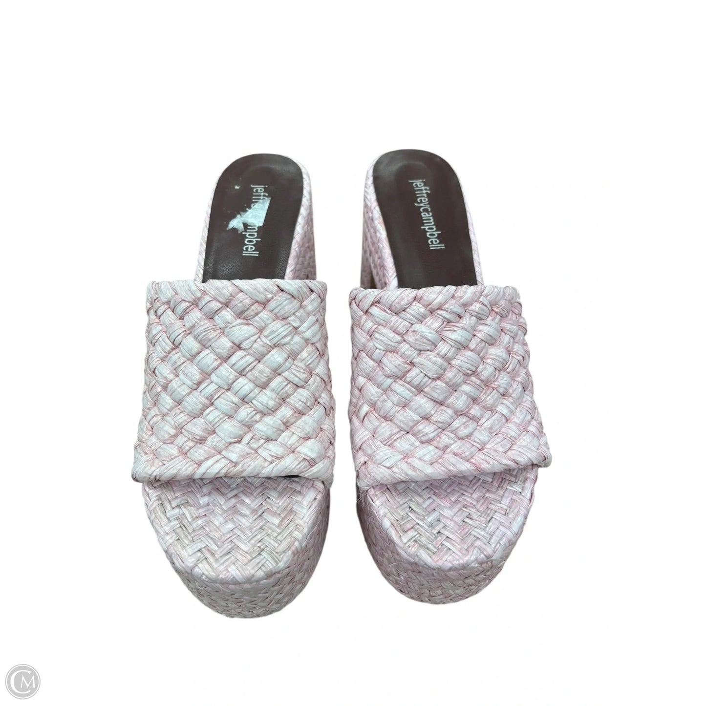 Sandals Heels Platform By Jeffery Campbell In Pink, Size: 7