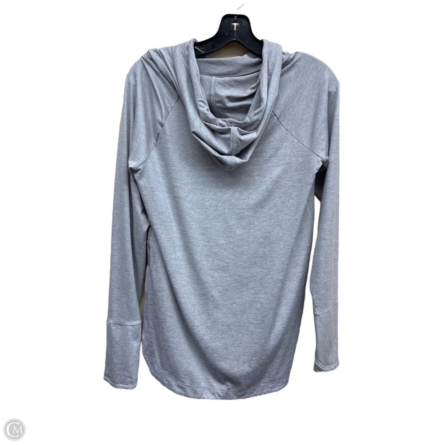 Athletic Sweatshirt Hoodie By Athleta In Grey, Size: S