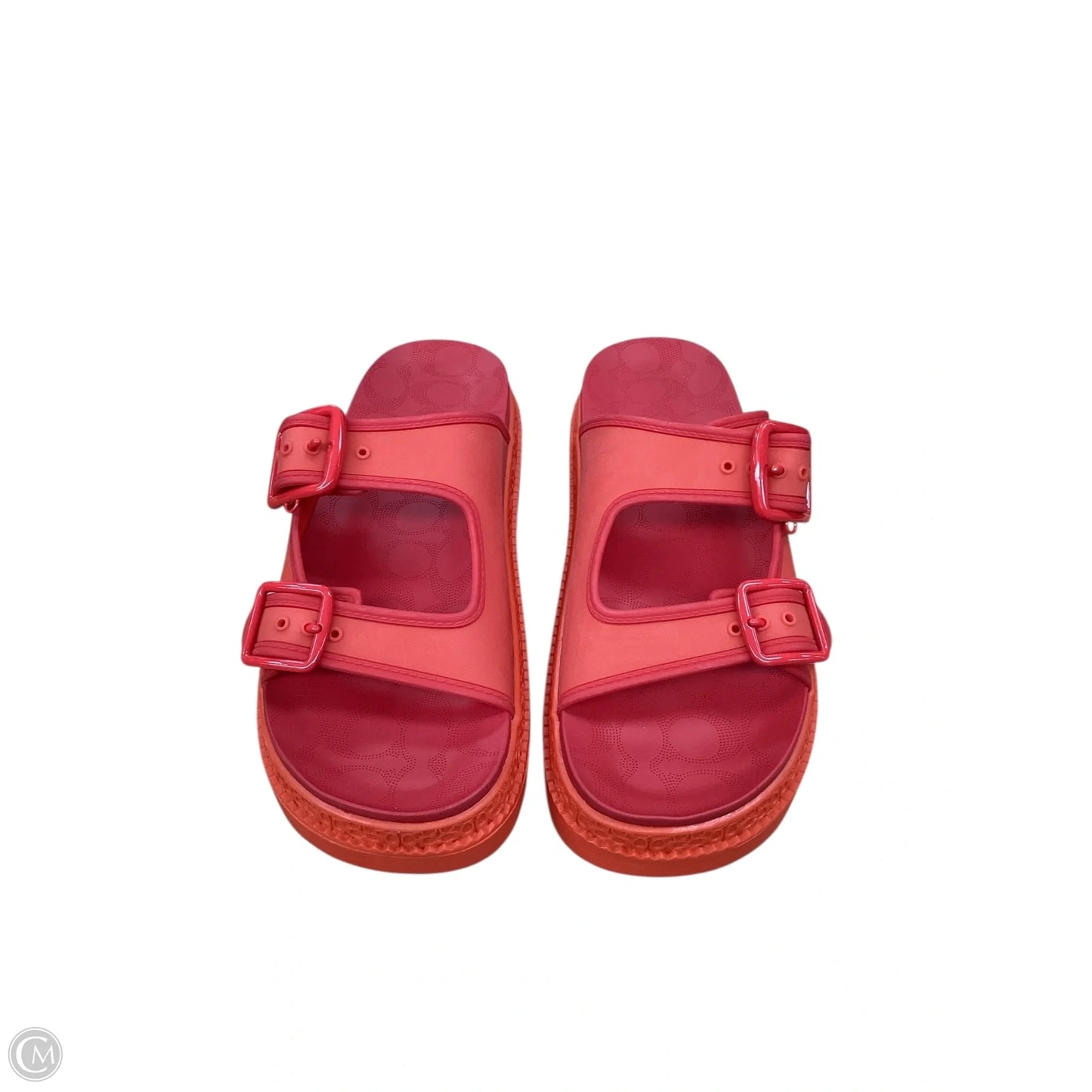 Shoes Designer By Coach In Red, Size: 10