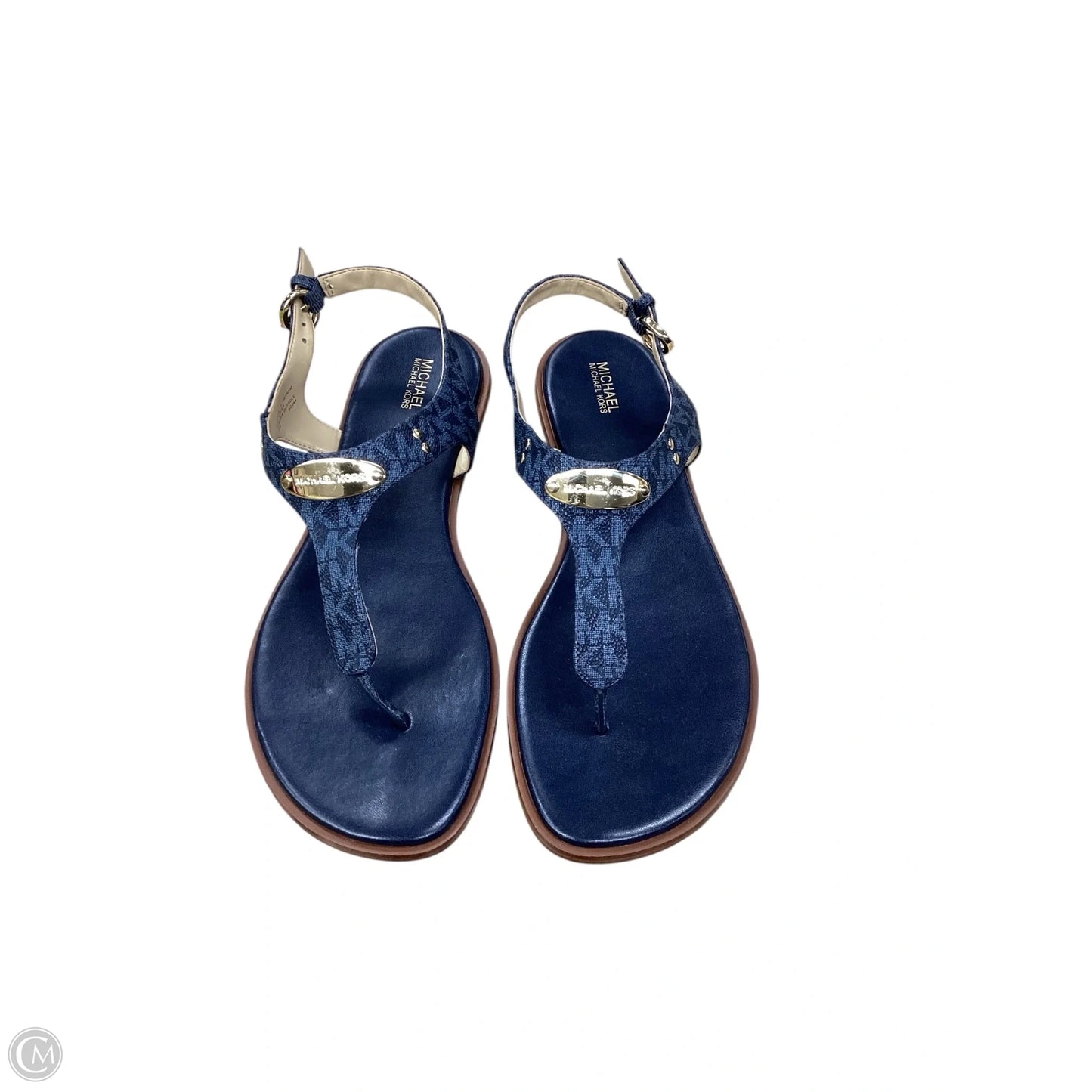 Shoes Flats By Michael By Michael Kors In Blue, Size: 10