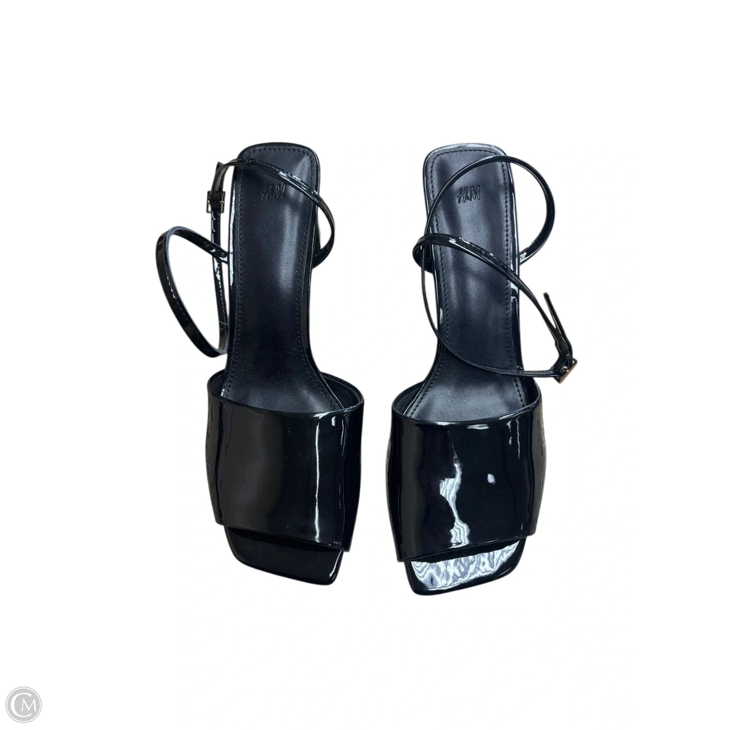 Shoes Heels Block By H&M In Black, Size: 7.5