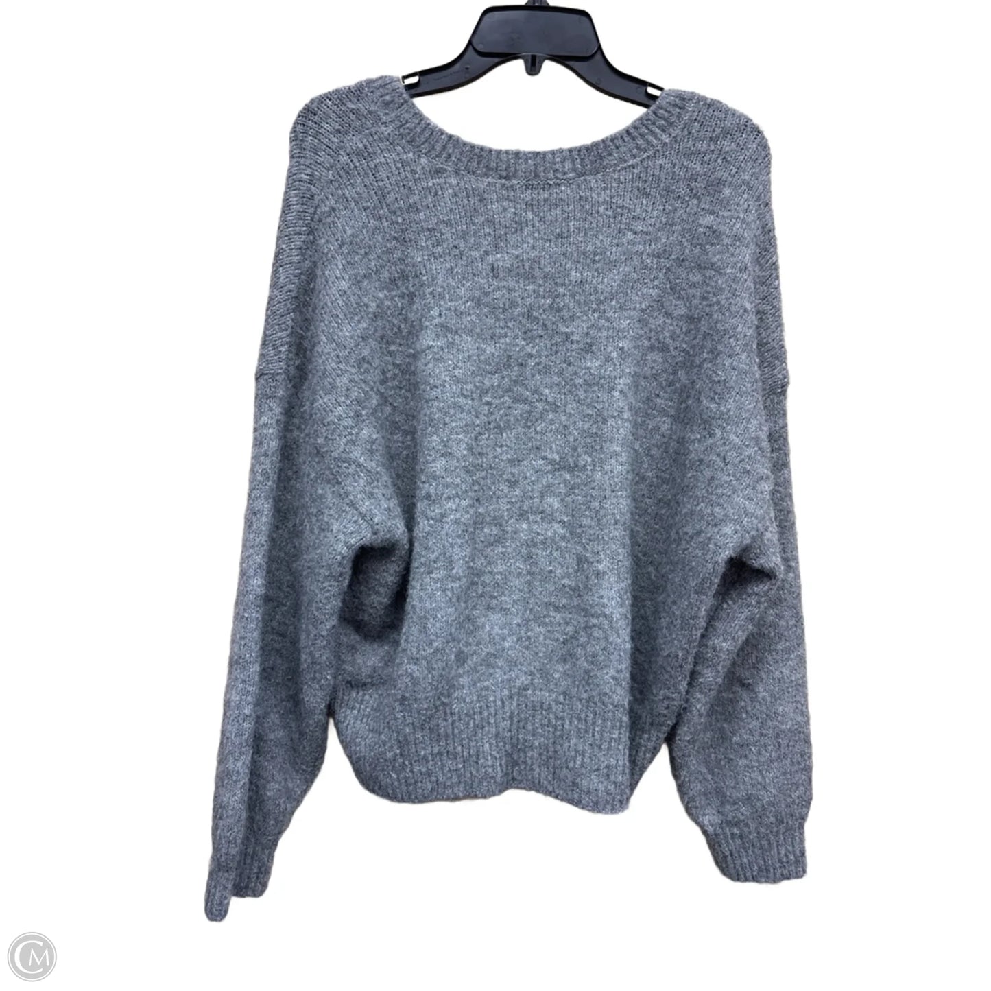 Sweater By Loft In Grey, Size: L