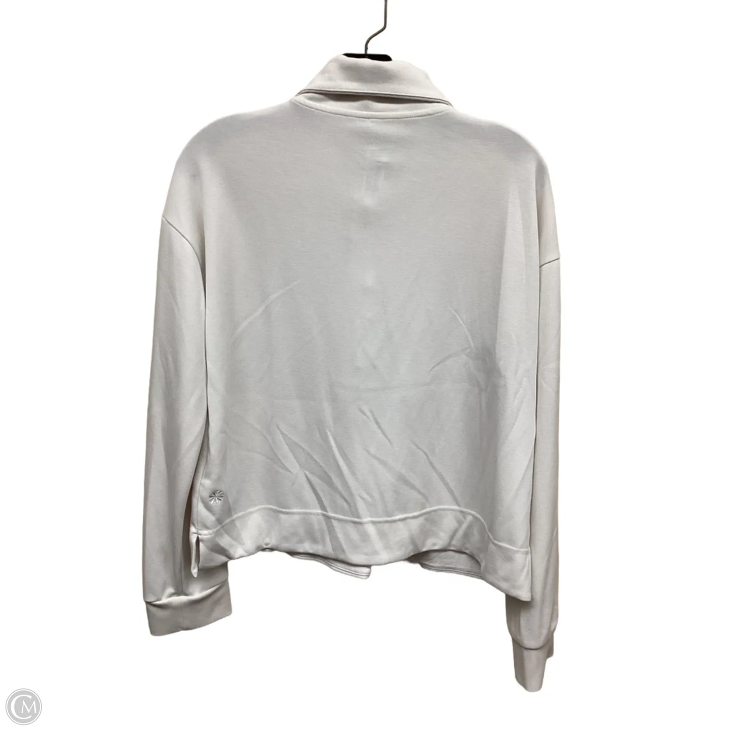 Athletic Sweatshirt Collar By Athleta In White, Size: M