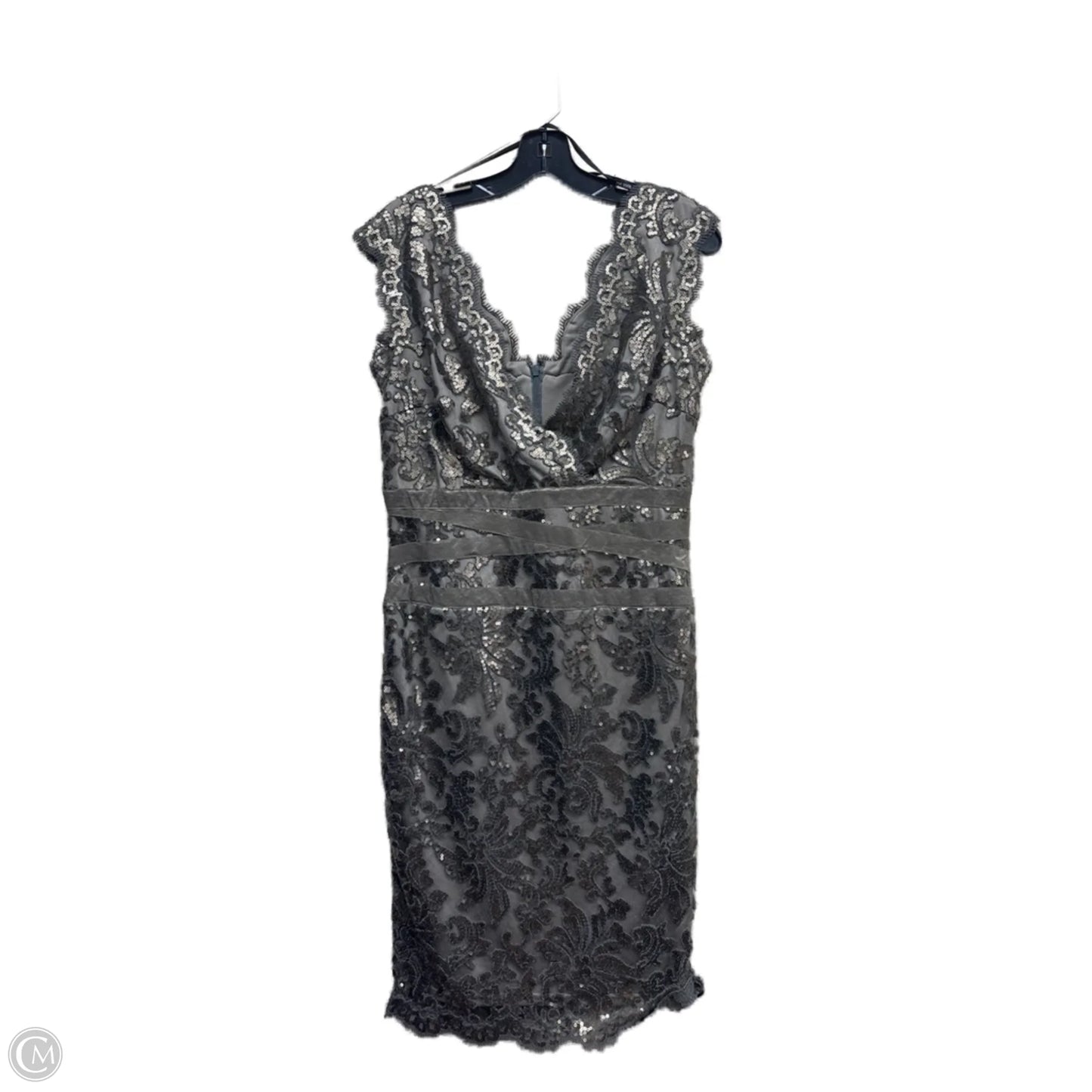 Dress Party Midi By Clothes Mentor In Green, Size: 10