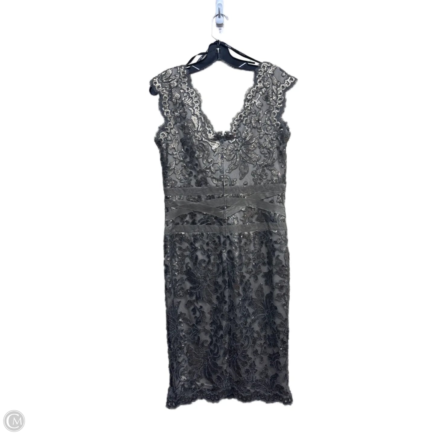 Dress Party Midi By Clothes Mentor In Green, Size: 10